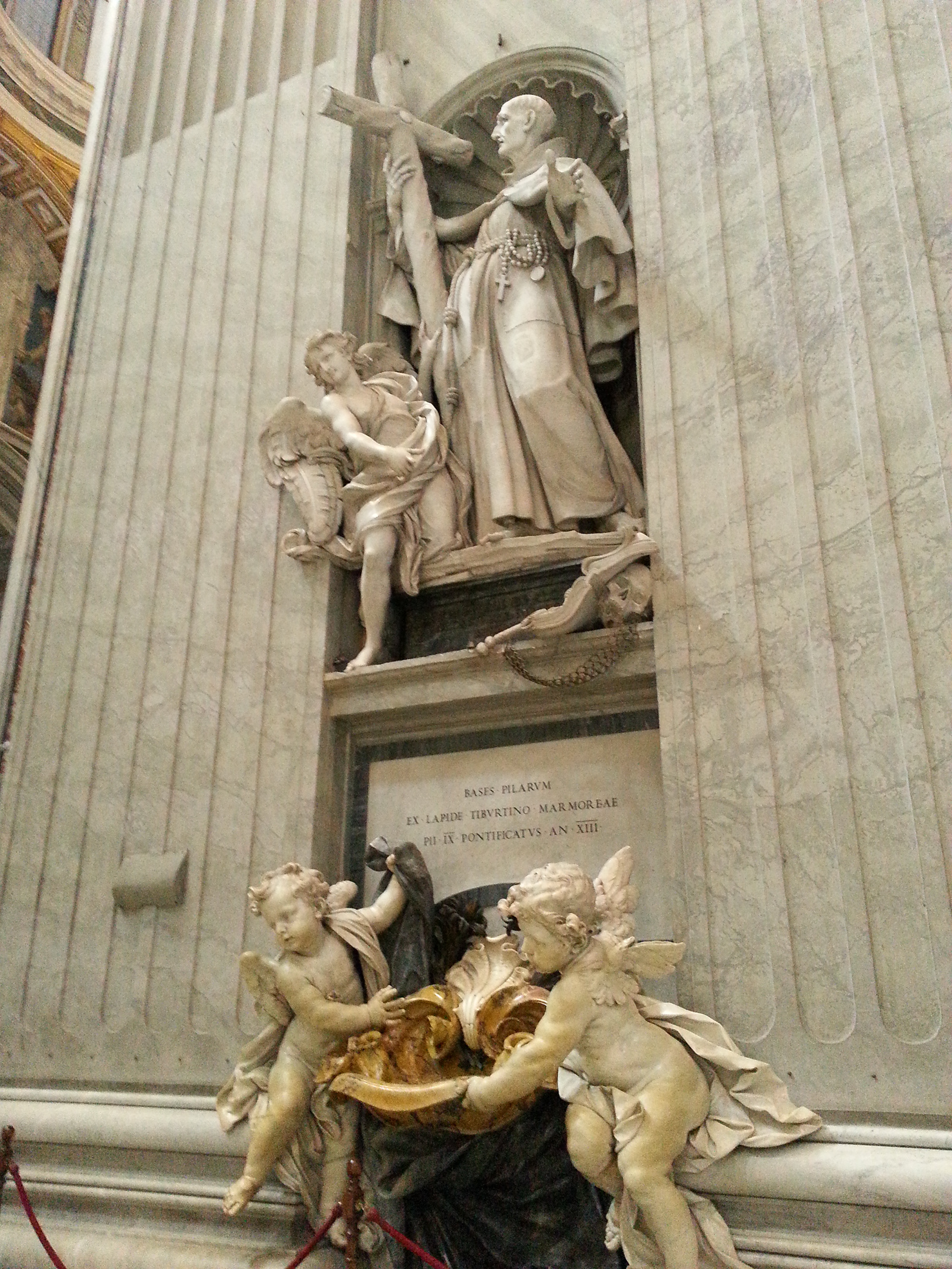 St. Peter of Alcantara - 1753. Francisco Vergara y Bartual the Younger (1681/1753). Basilica di San Pietro, Vatican 
