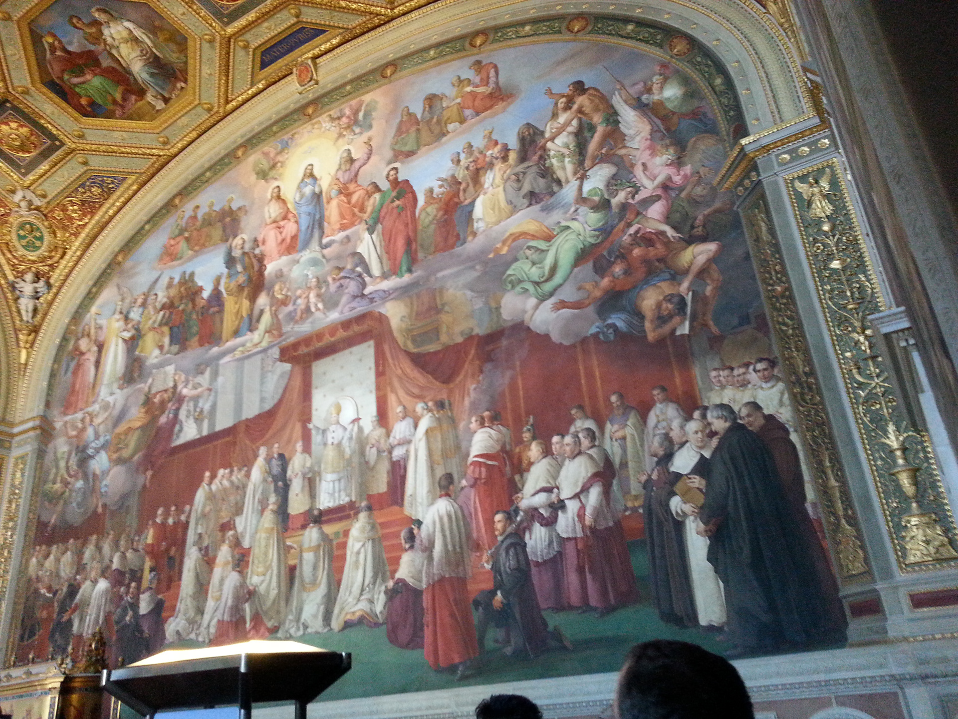 Proclamation of the Dogma of the Immaculate Conception. The four rooms decorated by Raphael and his assistants are known as the Raphael Rooms (Stanze di Raffaello) collectively. Individually, they are the Sala di Costantino, the Stanza di Eliodoro, the Stanza della Segnatura and the Stanza dell’Incendio del Borgo, and each is home to some of the most beautifully painted frescoes of the Italian Renaissance.