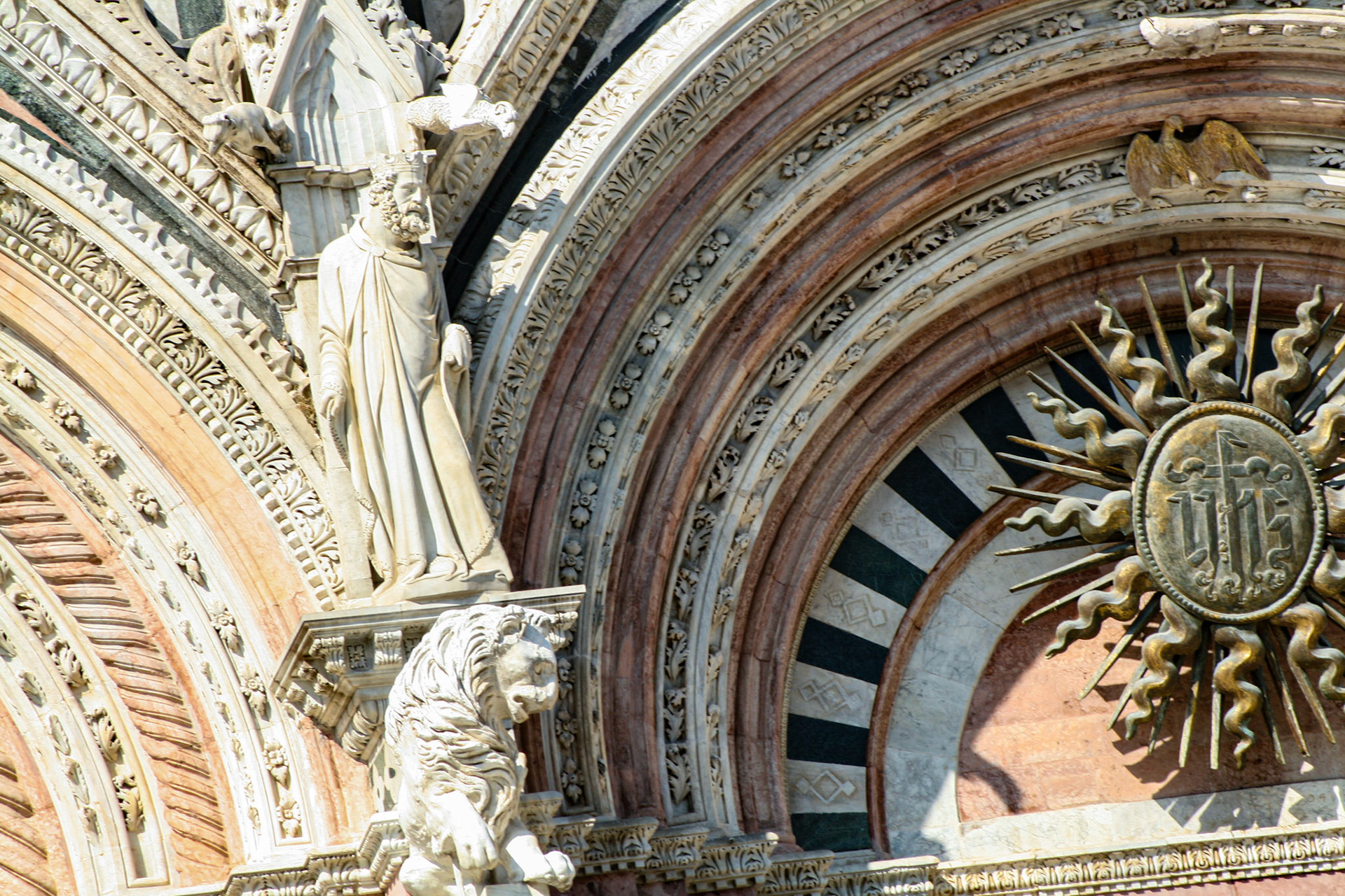 Siena Cathedral (Italian: Duomo di Siena) detail