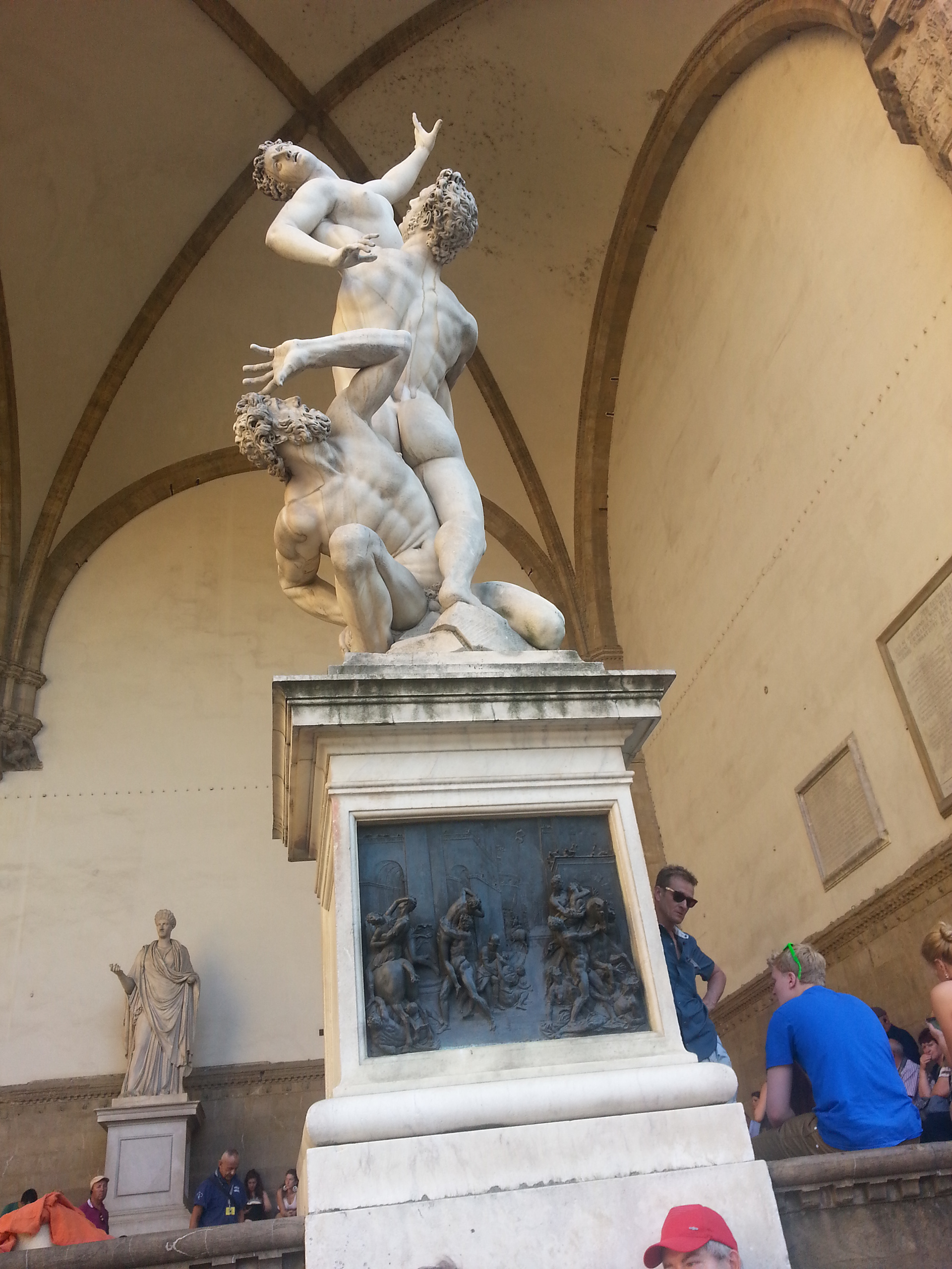 Giambologna's Rape of the Sabines or Giambologna’s Abduction of a Sabine Woman is one of the most recognized works of sixteenth-century Italian art by one of the least well-known artists of the period. 