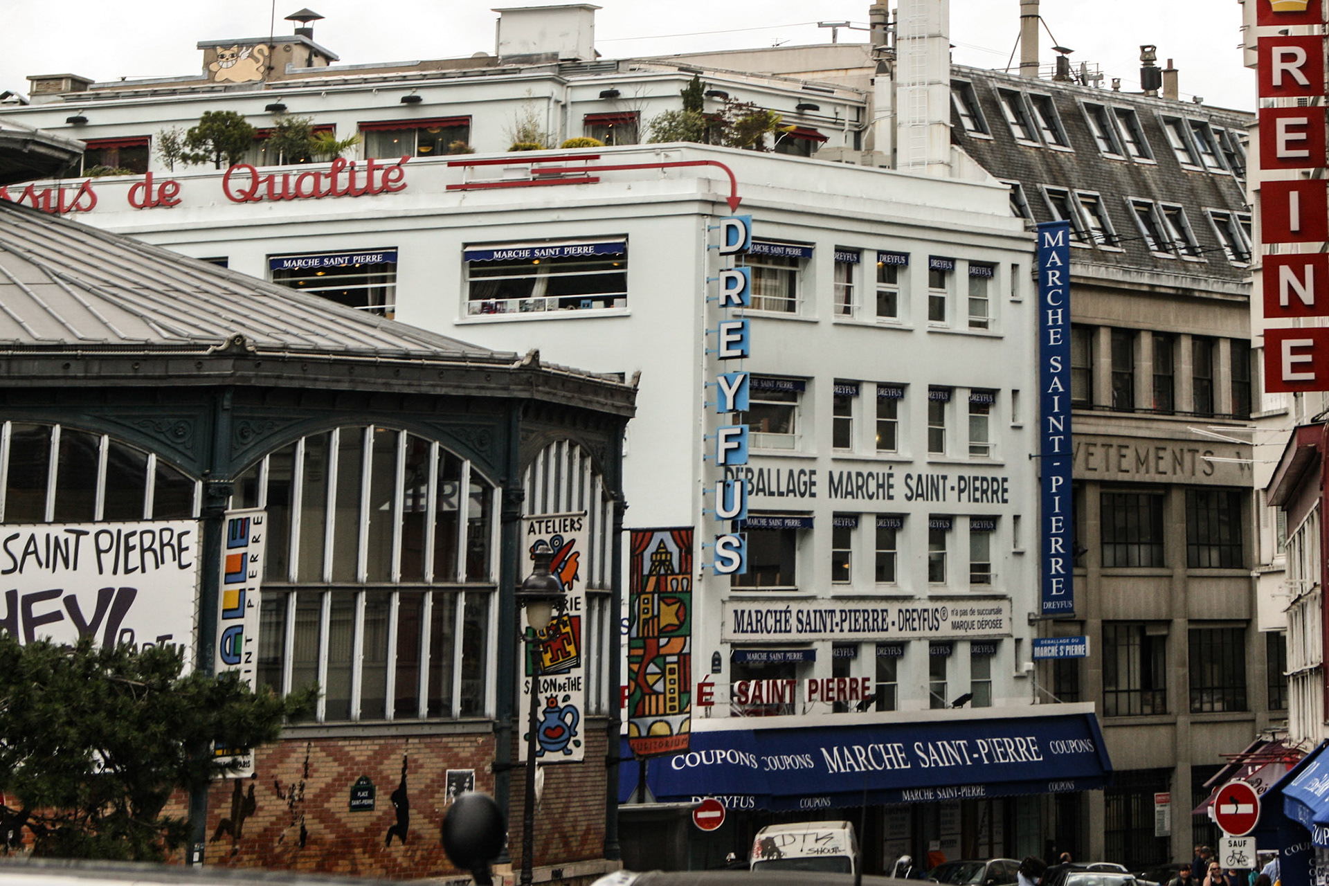 Saint Pierre Dreyfus Fabric Market in Montmartre