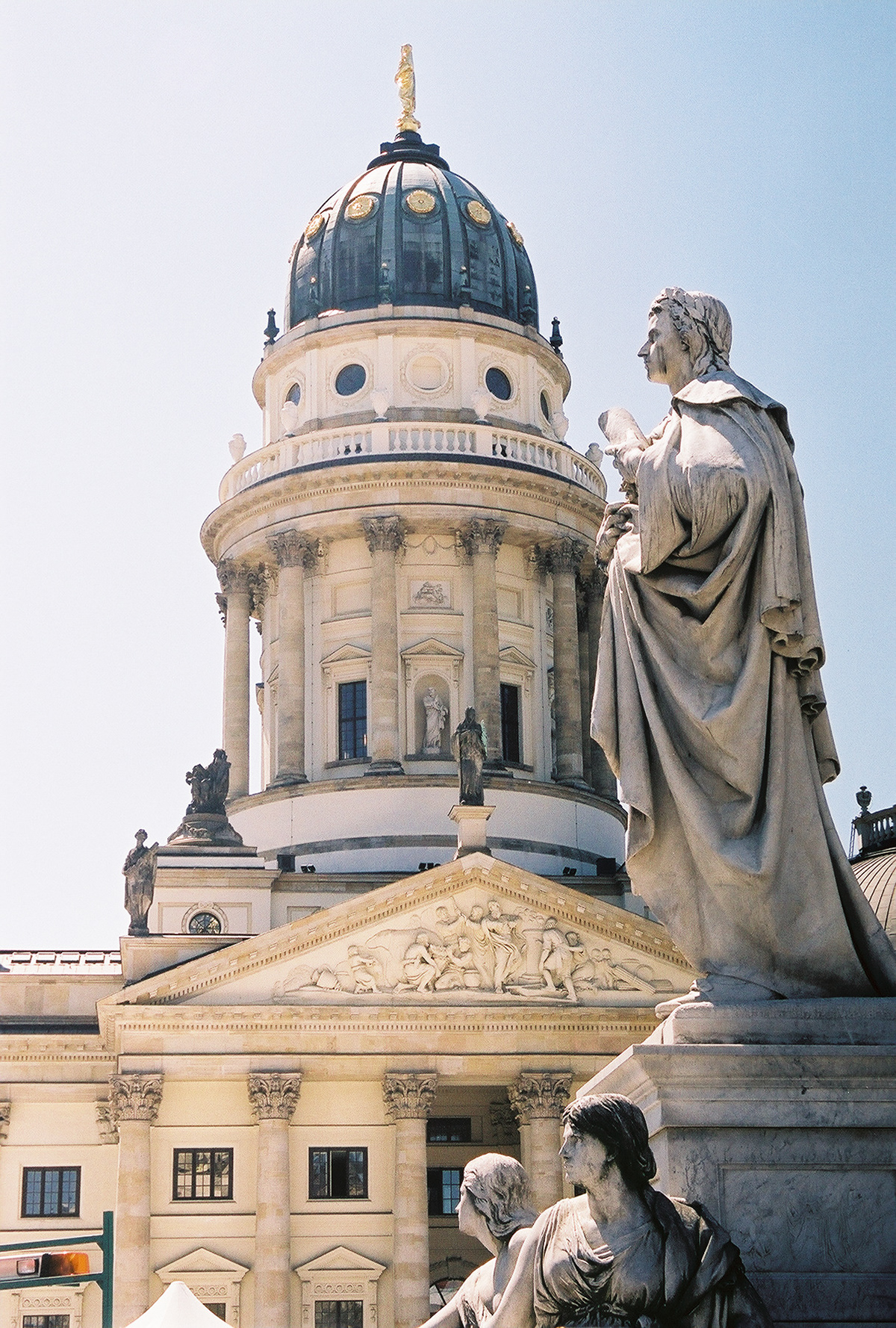The Schiller Monument honors the poet, philosopher and historian Friedrich Schiller, who is also regarded as one of the most significant dramatists and lyricists of the German language. 