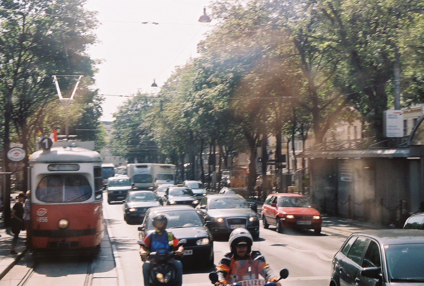 Vienna, Austria street scene