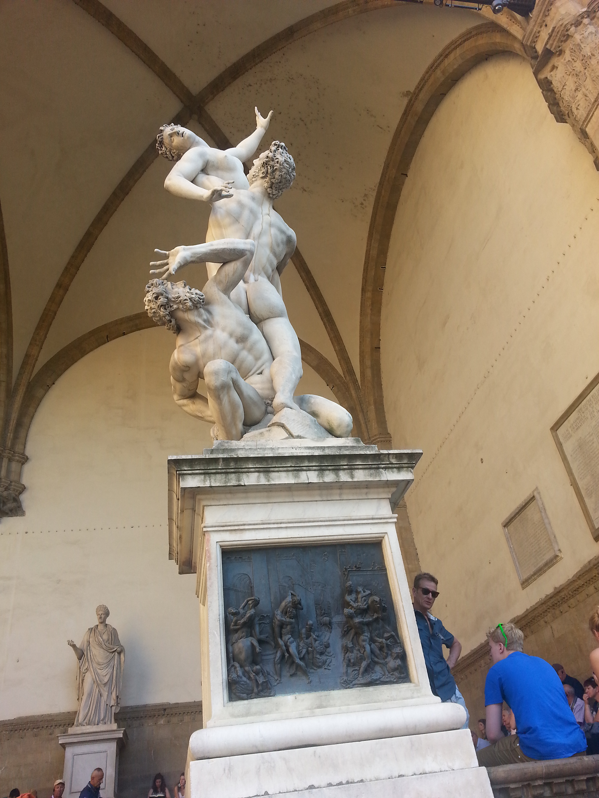 Giambologna's Rape of the Sabines or Giambologna’s Abduction of a Sabine Woman is one of the most recognized works of sixteenth-century Italian art by one of the least well-known artists of the period. 