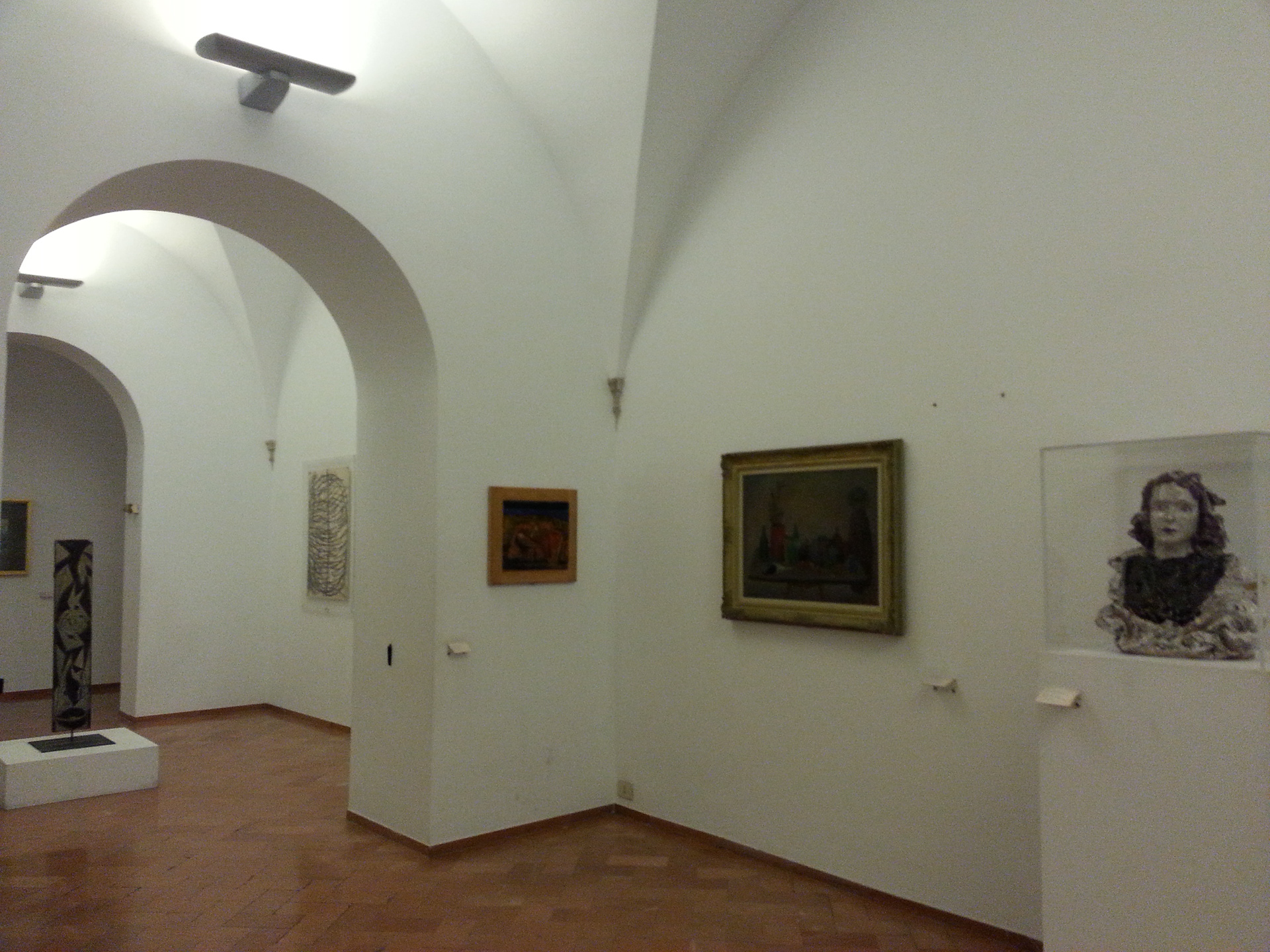 The Collection of Modern Religious Art at the Vatican Museum contains nearly 800 works of art.