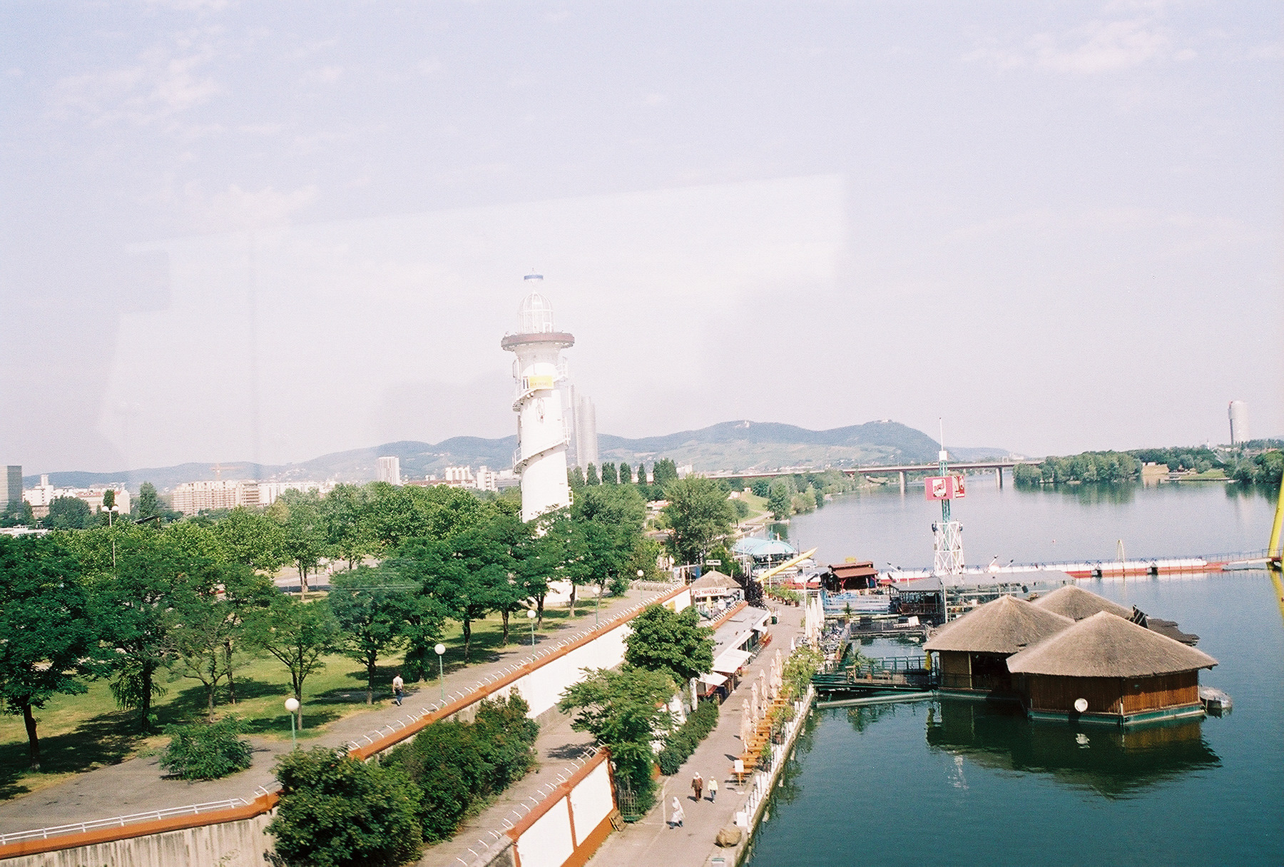 Danube City or Donaustadt is a modern quarter of Vienna with skyscrapers and business centers. 