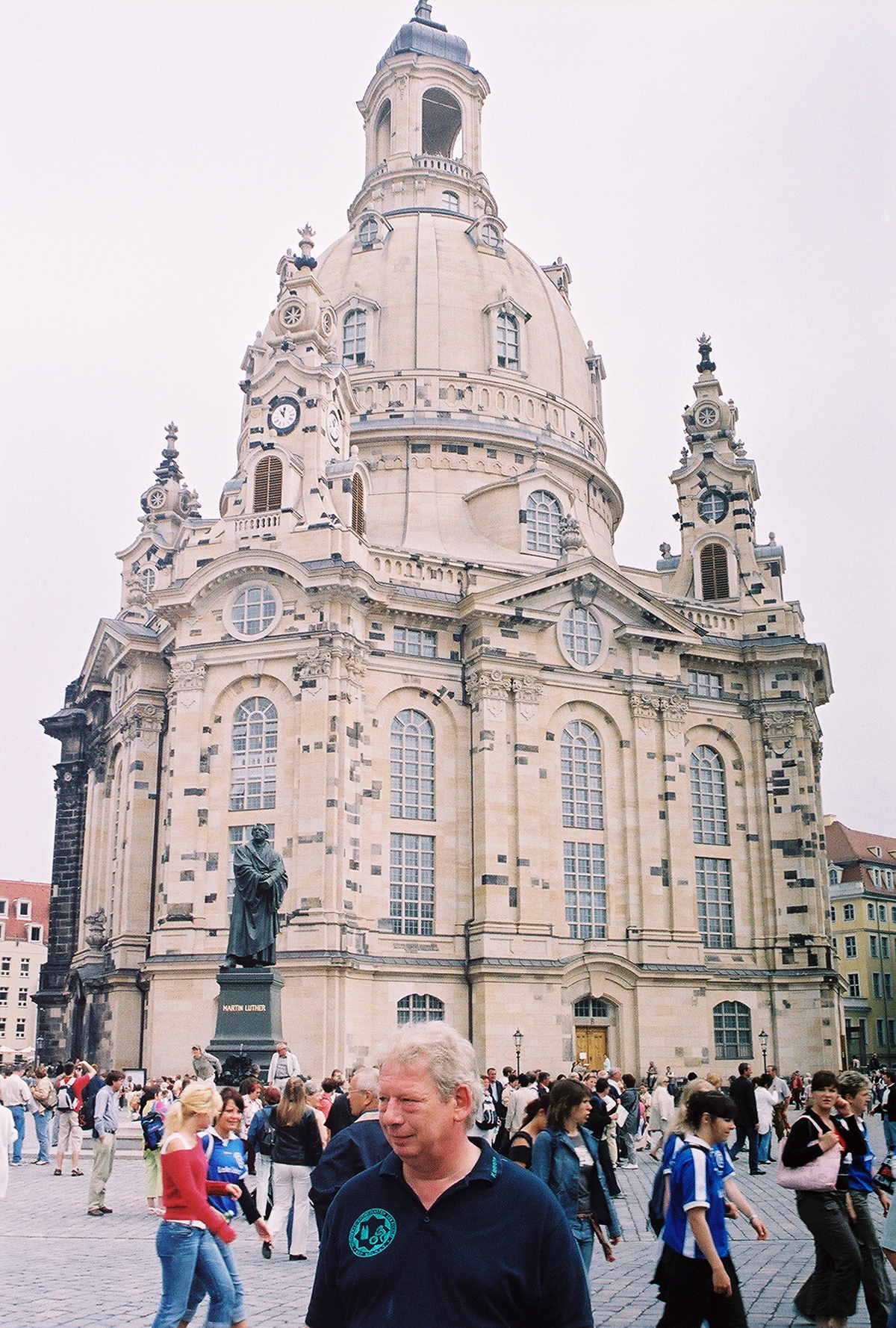 Dresden Frauenkirche (Church of Our Lady) is a Lutheran church in Dresden 