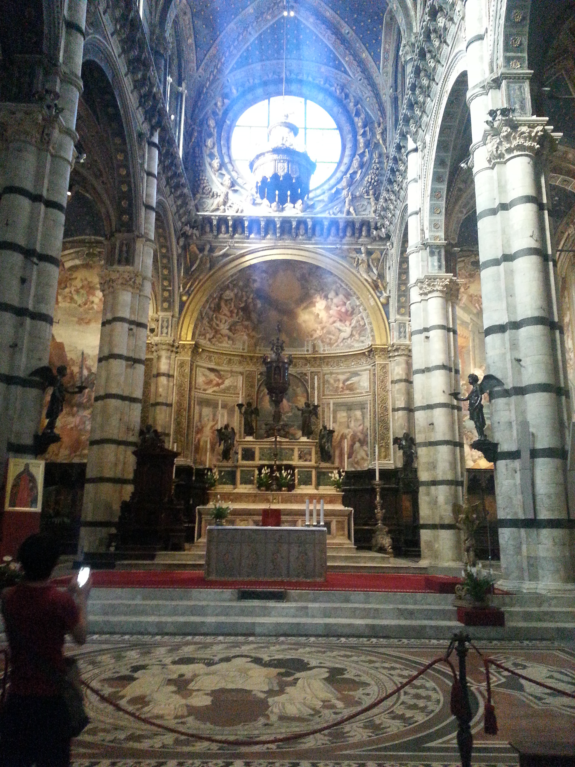 Altar-mor by Baldassarre Peruzzi, Cattedrale Metropolitana di Santa Maria Assunta, Siena, Italy. 