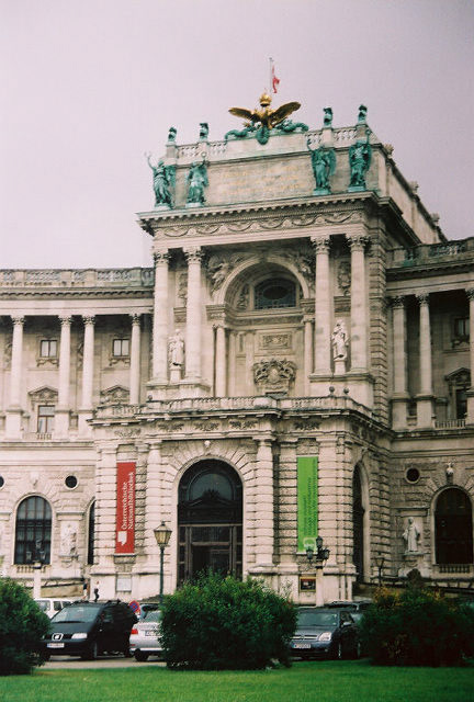 Hofburg Imperial Palace. Vienna's Imperial Palace is one of the biggest palace complexes in the world. The oldest parts date back to the 13th century. The infamous balcony site of Hitler’s speech. 