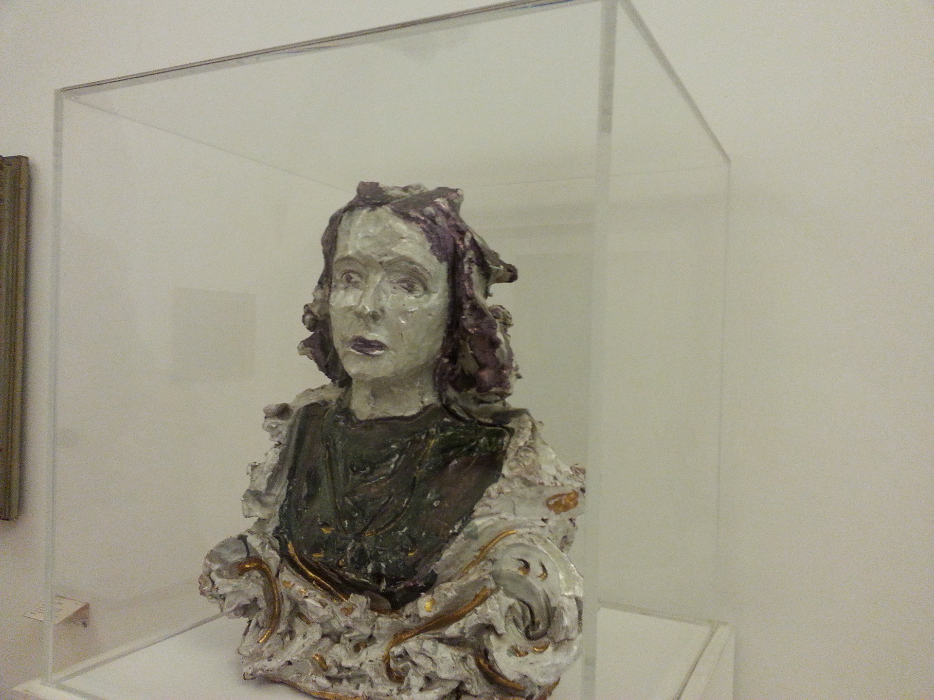 Portrait of Vrania G., 1949 by artist Lucio Fontana. 