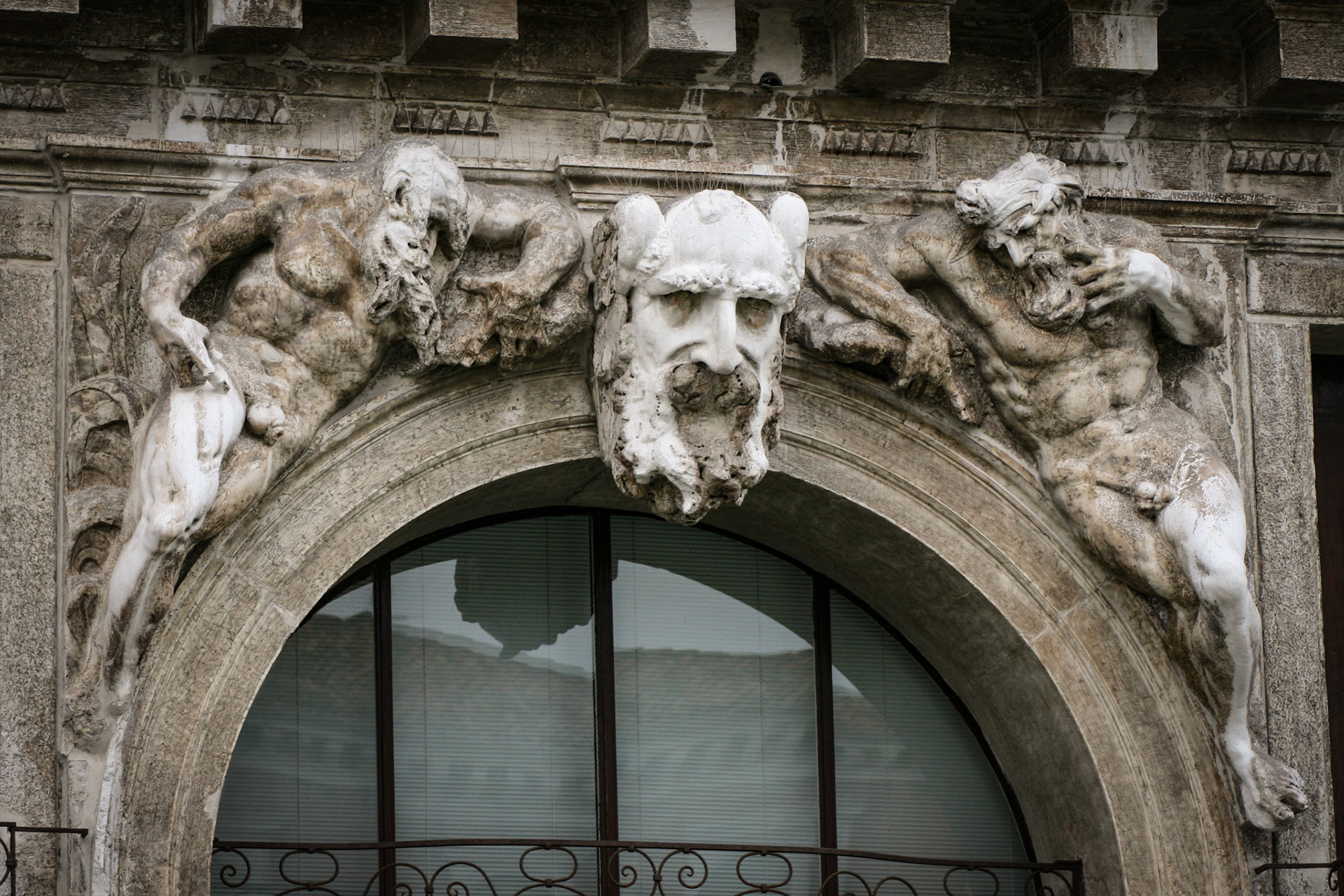 Palazzo Flangini Architectural Detail - Relief Statuary