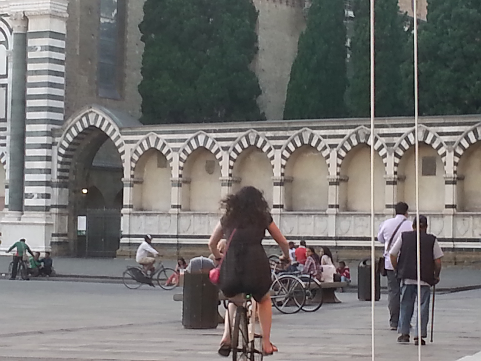 Santa Maria Novella is a church in Florence, Italy, situated opposite, and lending its name to, the city's main railway station. Chronologically, it is the first great basilica in Florence, and is the city's principal Dominican church. 