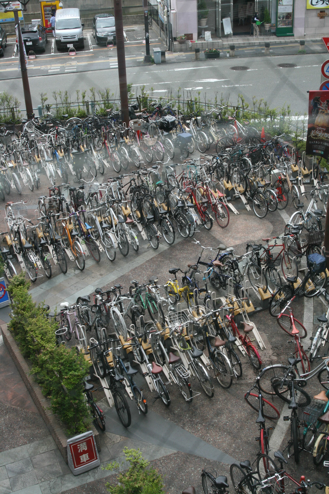 Bicycles are a major mode of transportation in the region.