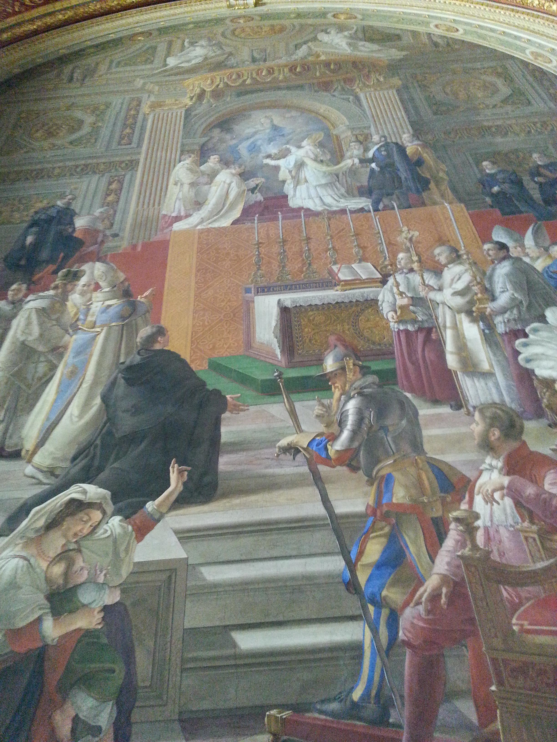 Swiss guards, responsible for the personal security of the pope,  wear  a unique uniform – unchanged since 1506. During the middle ages, Switzerland earned the reputation for having the most  reliable soldiers, who were virtually  unbeatable and extremely loyal.