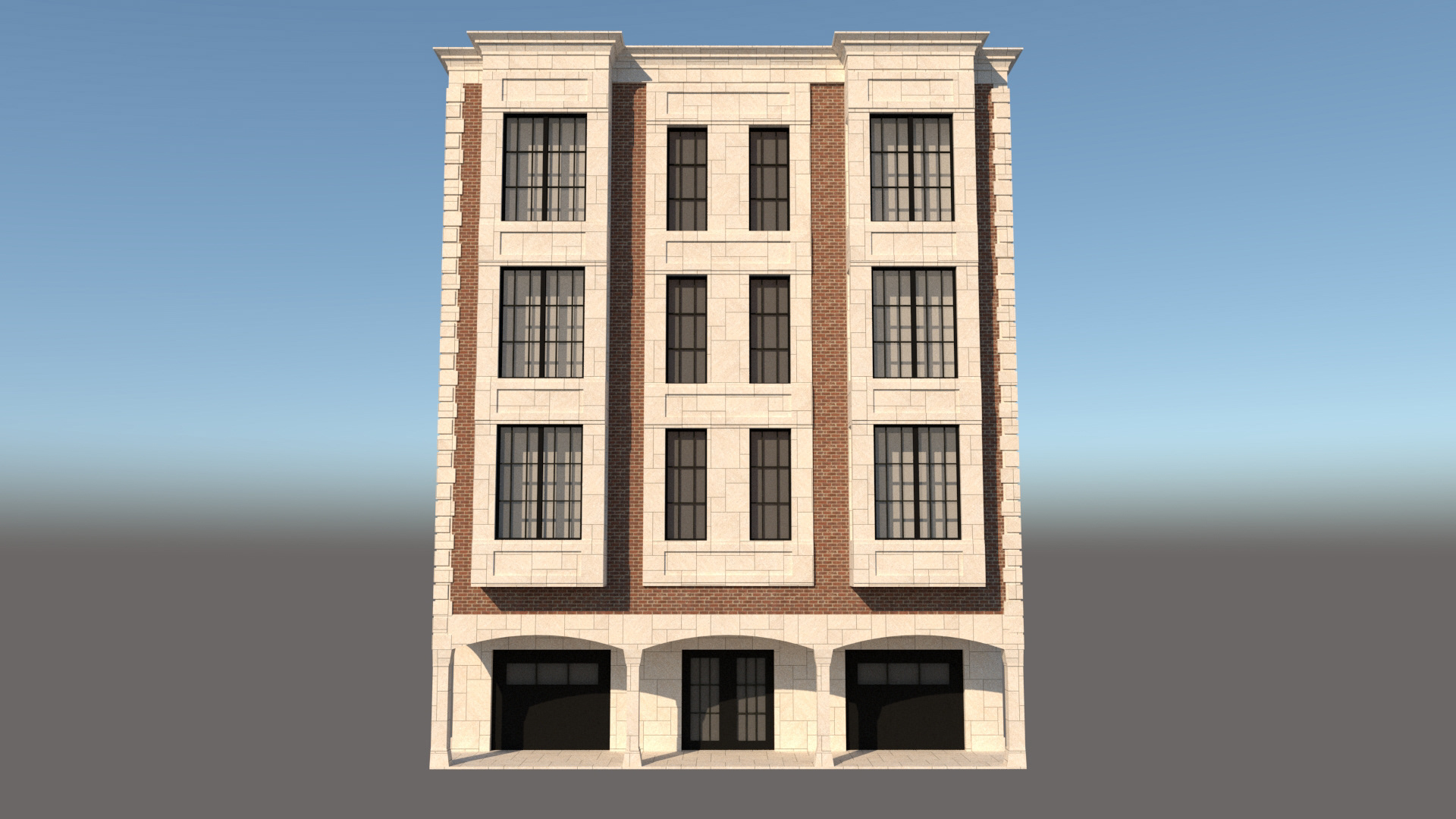 Italian-Style Townhouse, Render 2