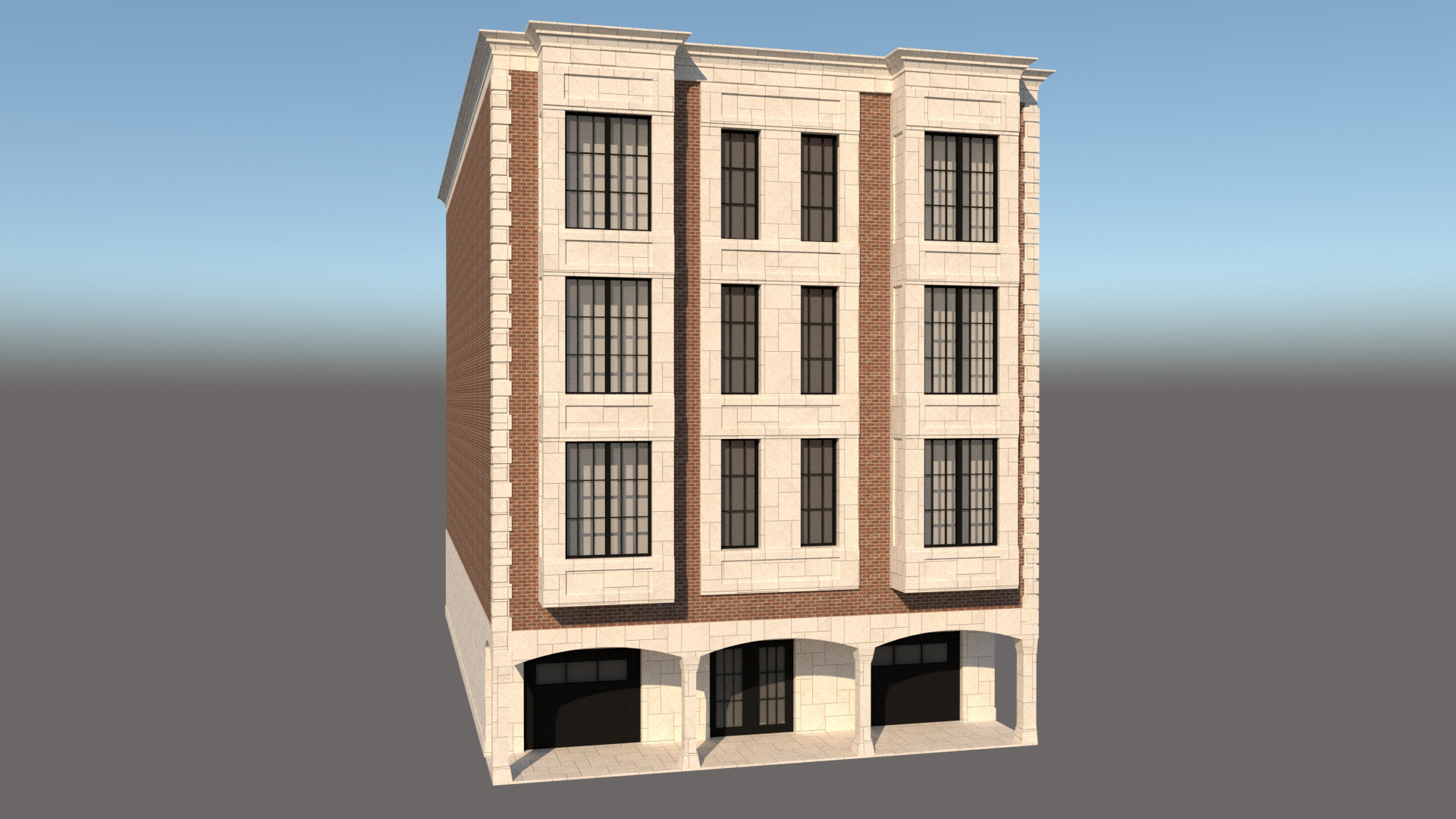 Italian-Style Townhouse, Render 1