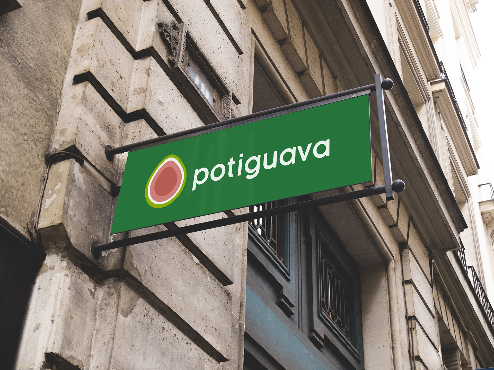 Potiguava Branding, Exterior Signage Design