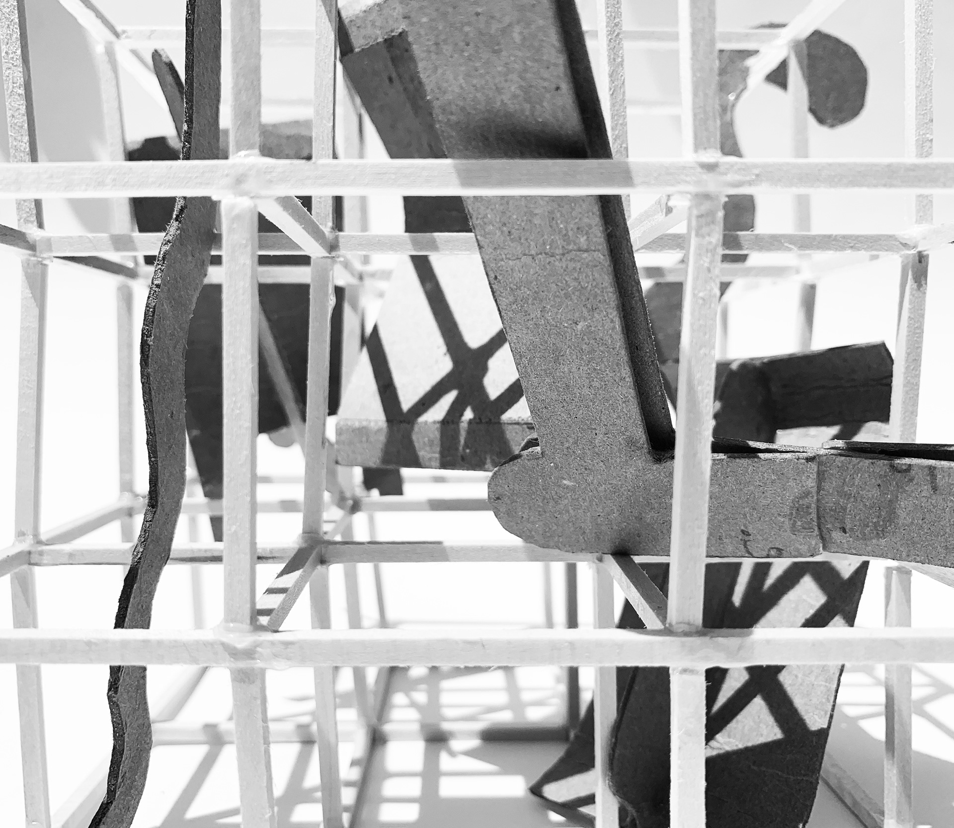 Reitveld Chair Cube Abstraction Model Close-Up 2