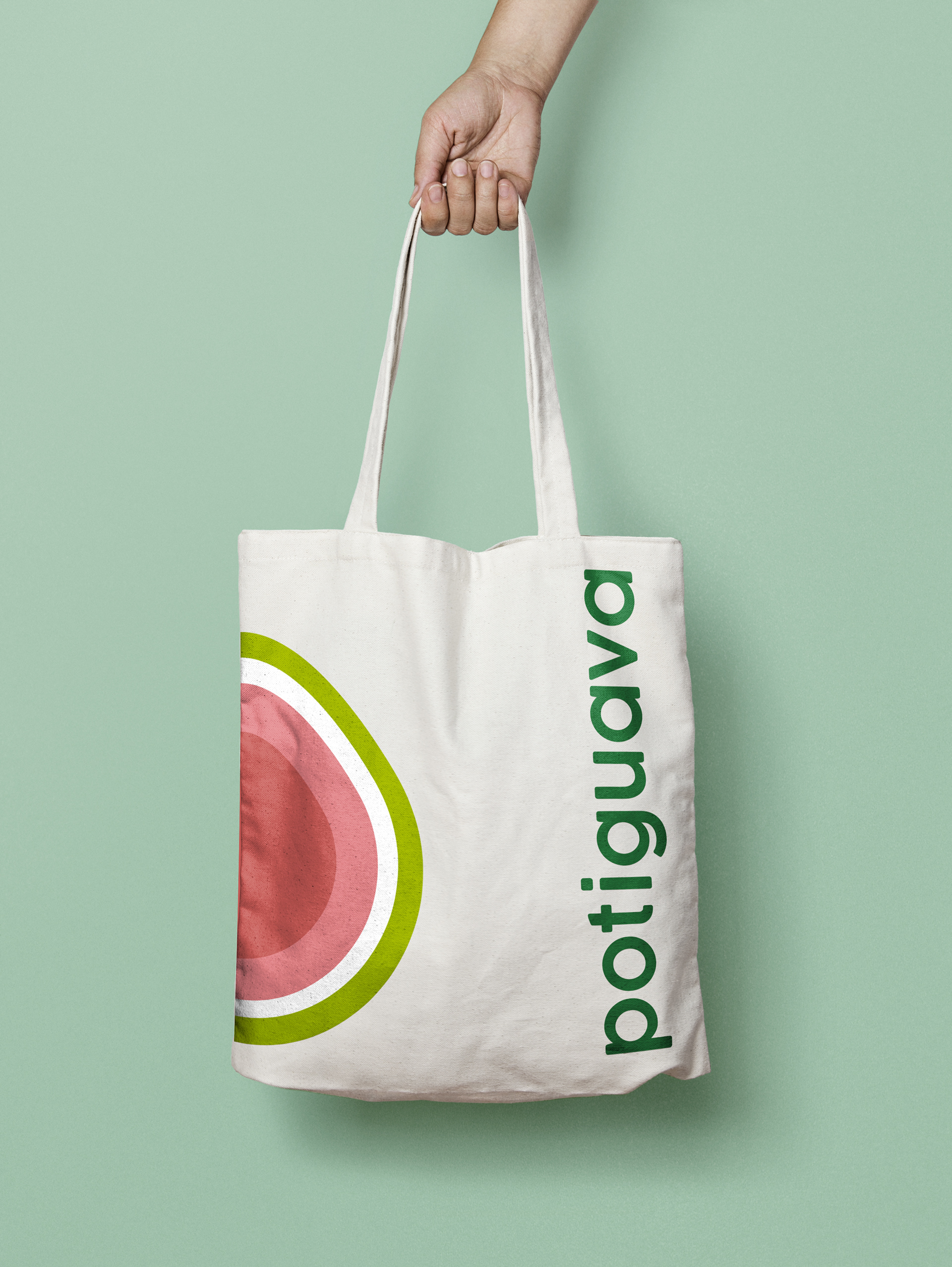 Potiguava Branding, Canvas Tote Bag