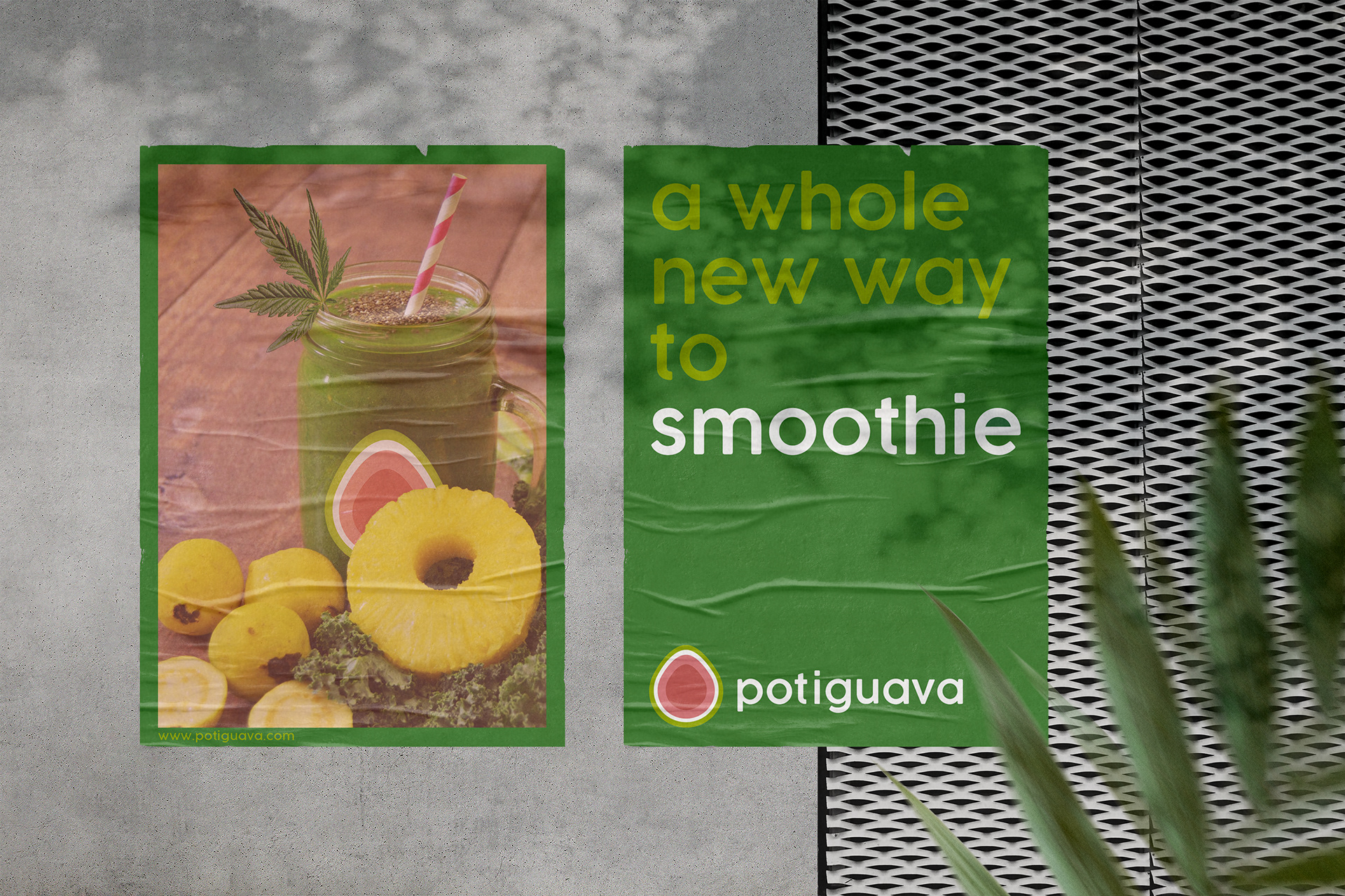 Potiguava Branding, Poster System Design