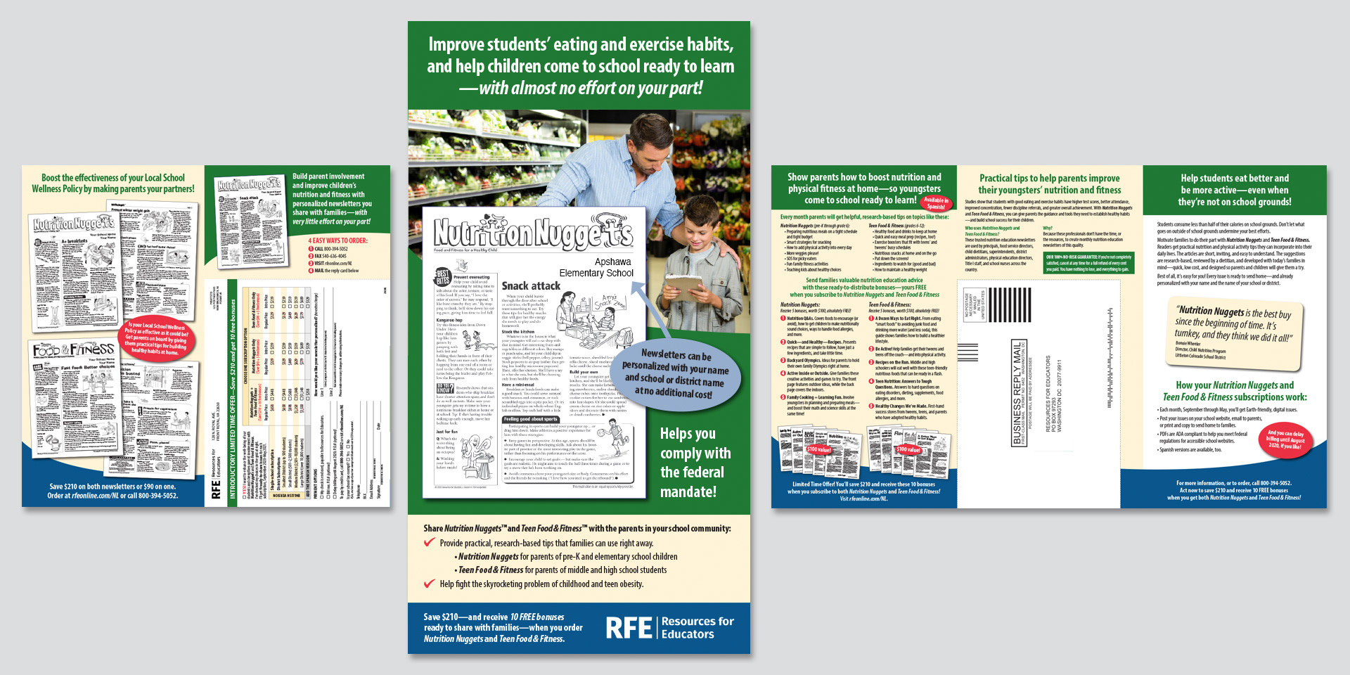 RFE Nutrition Nuggets Mailer