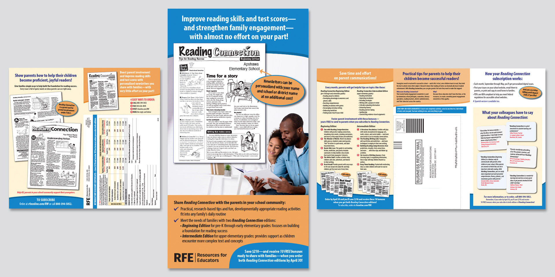 RFE Reading Connection Mailer