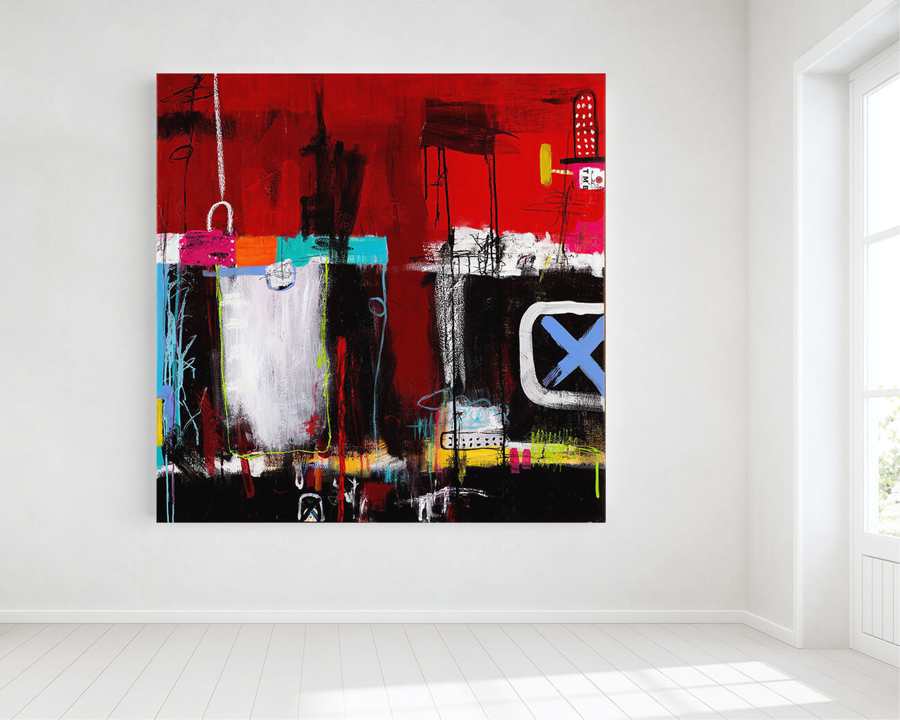 X For U, 36 x 36 x 1,5"