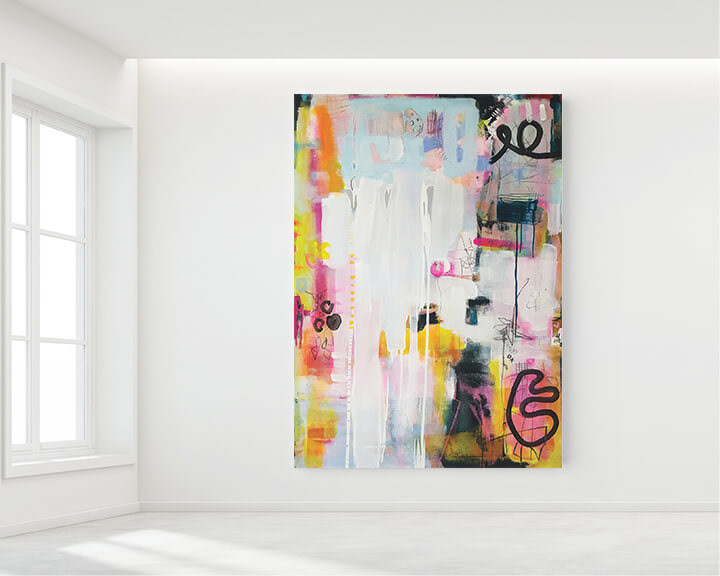 The Possibilities of Simultaneity 48 x 36"