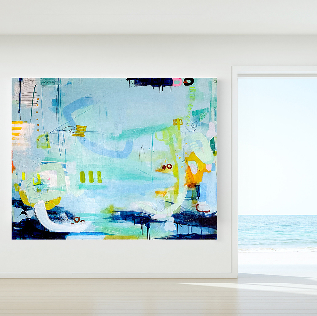 Infinite Waters - Songs of the Sea - 48 x 60"