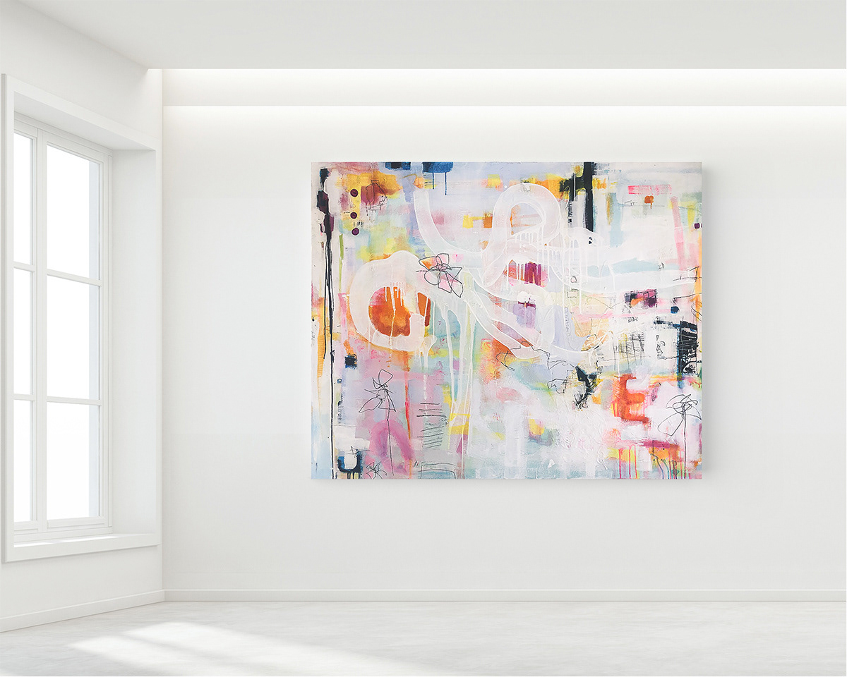 Zwischenräume 2 - 48 x 60