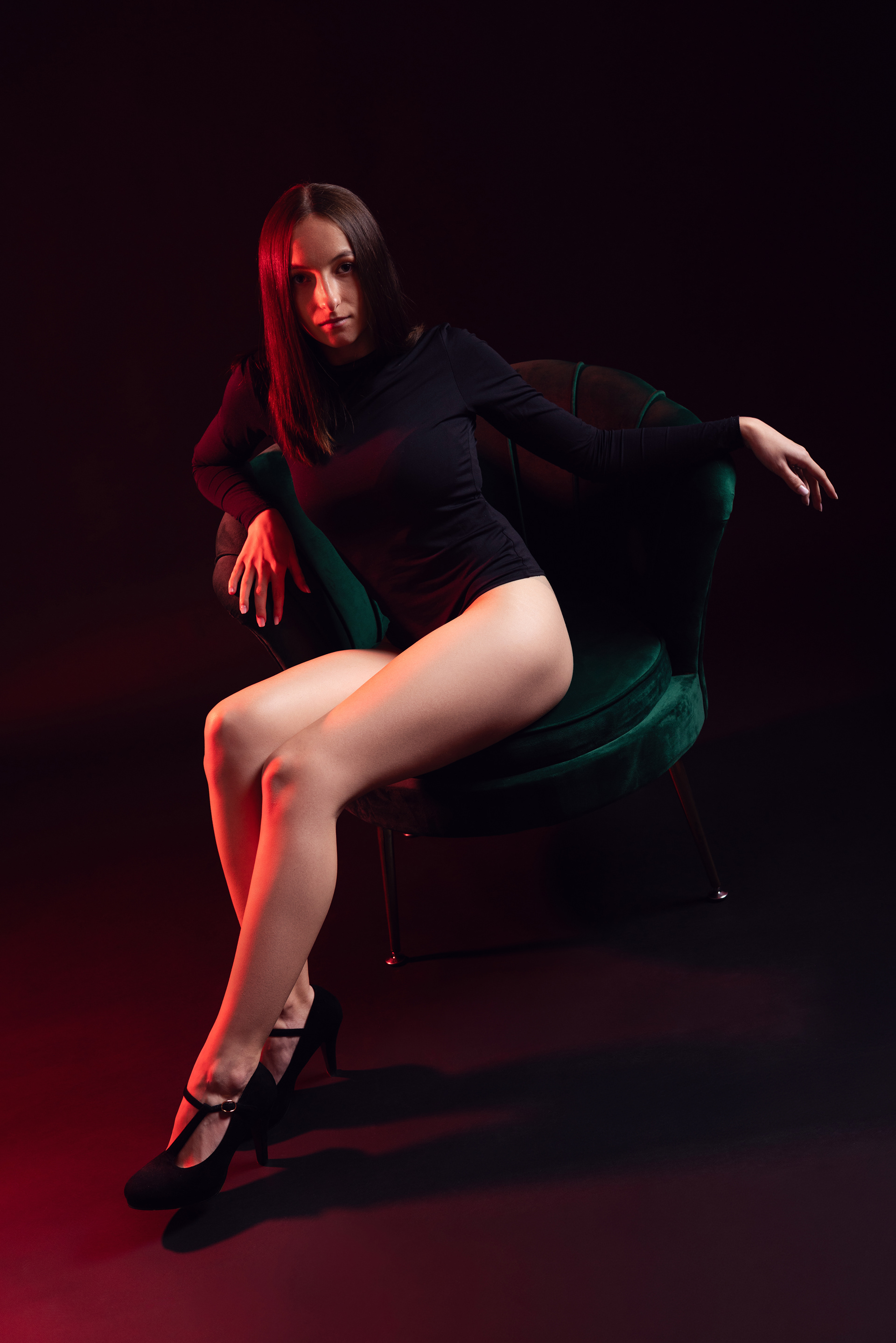 vasniva cervena dramaticky efekt - Trencin foto