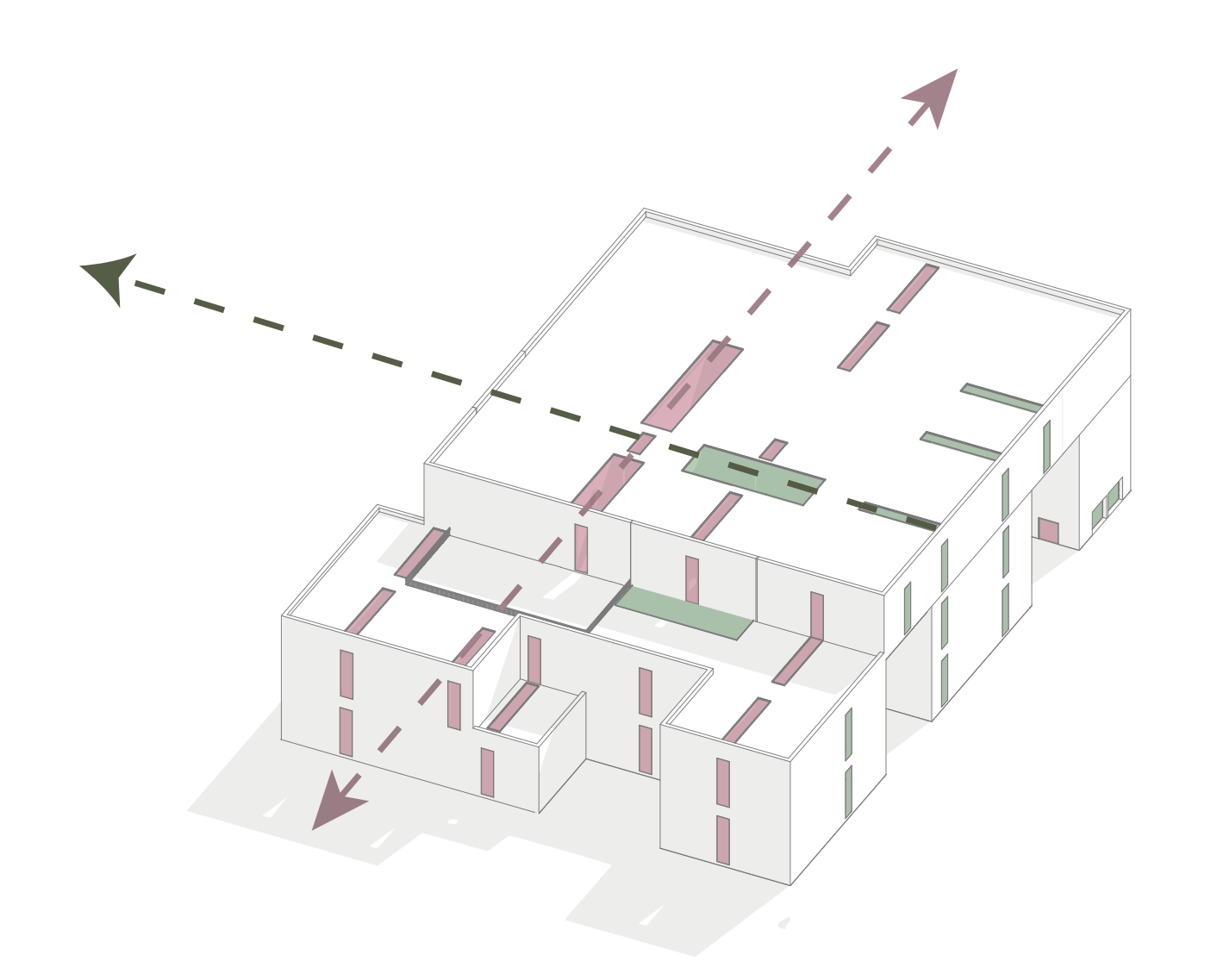 Moments of Embrasure in Relation to Surrounding Building Orientation