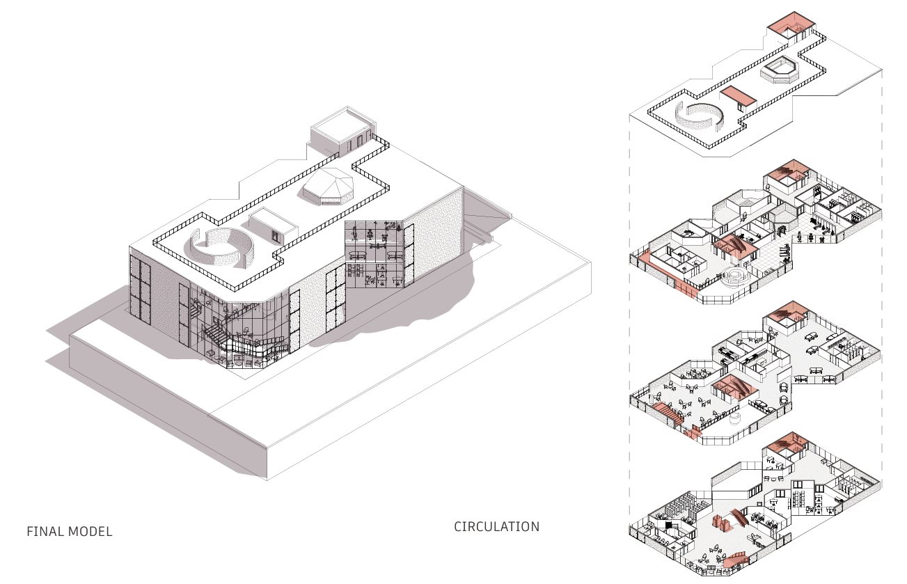 axonometric diagram