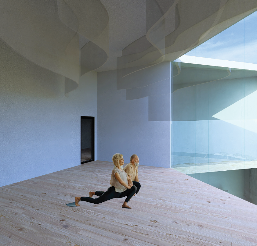 private meditation room