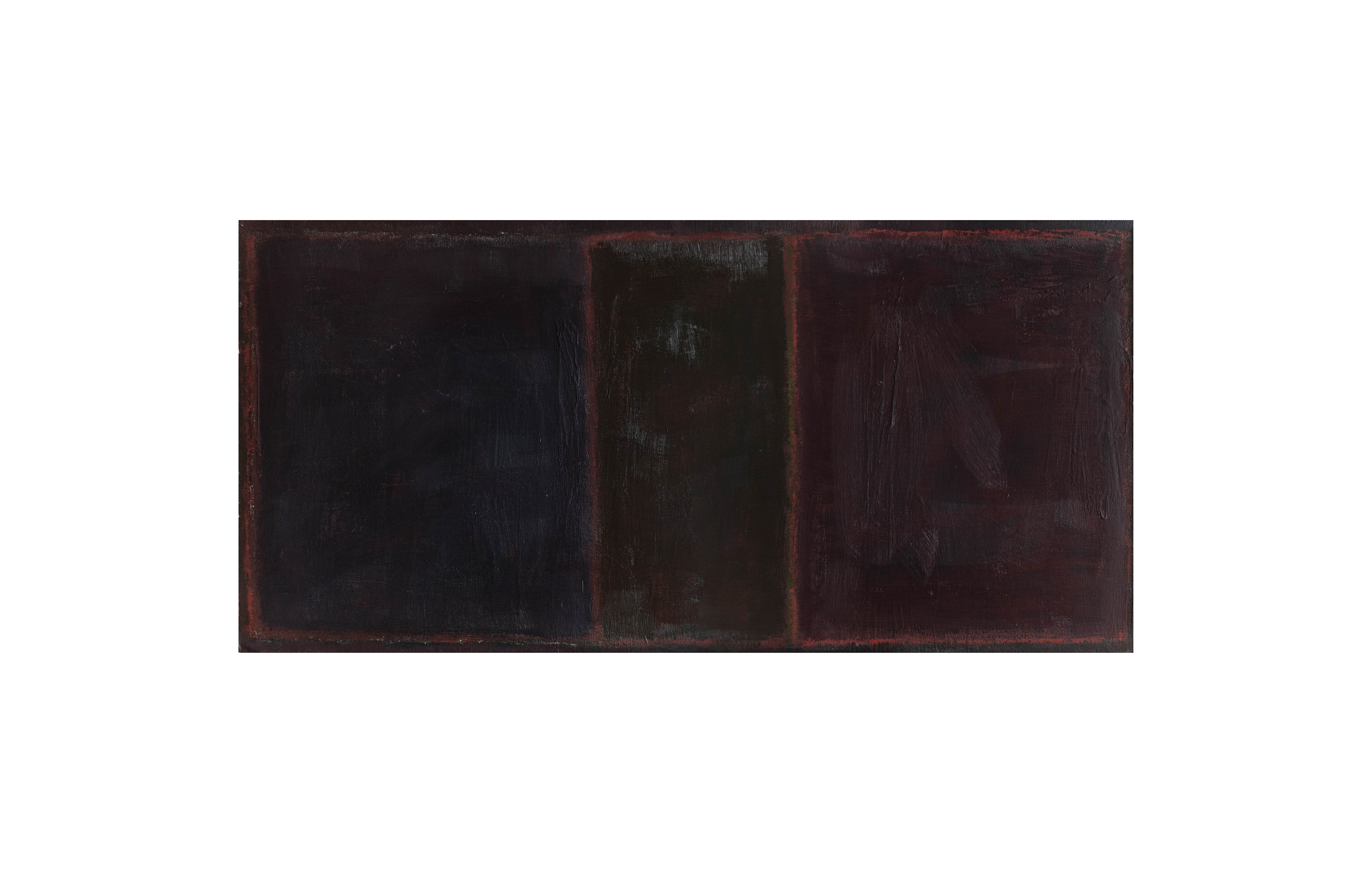 Untitled. Acrylic on board. 26x48"