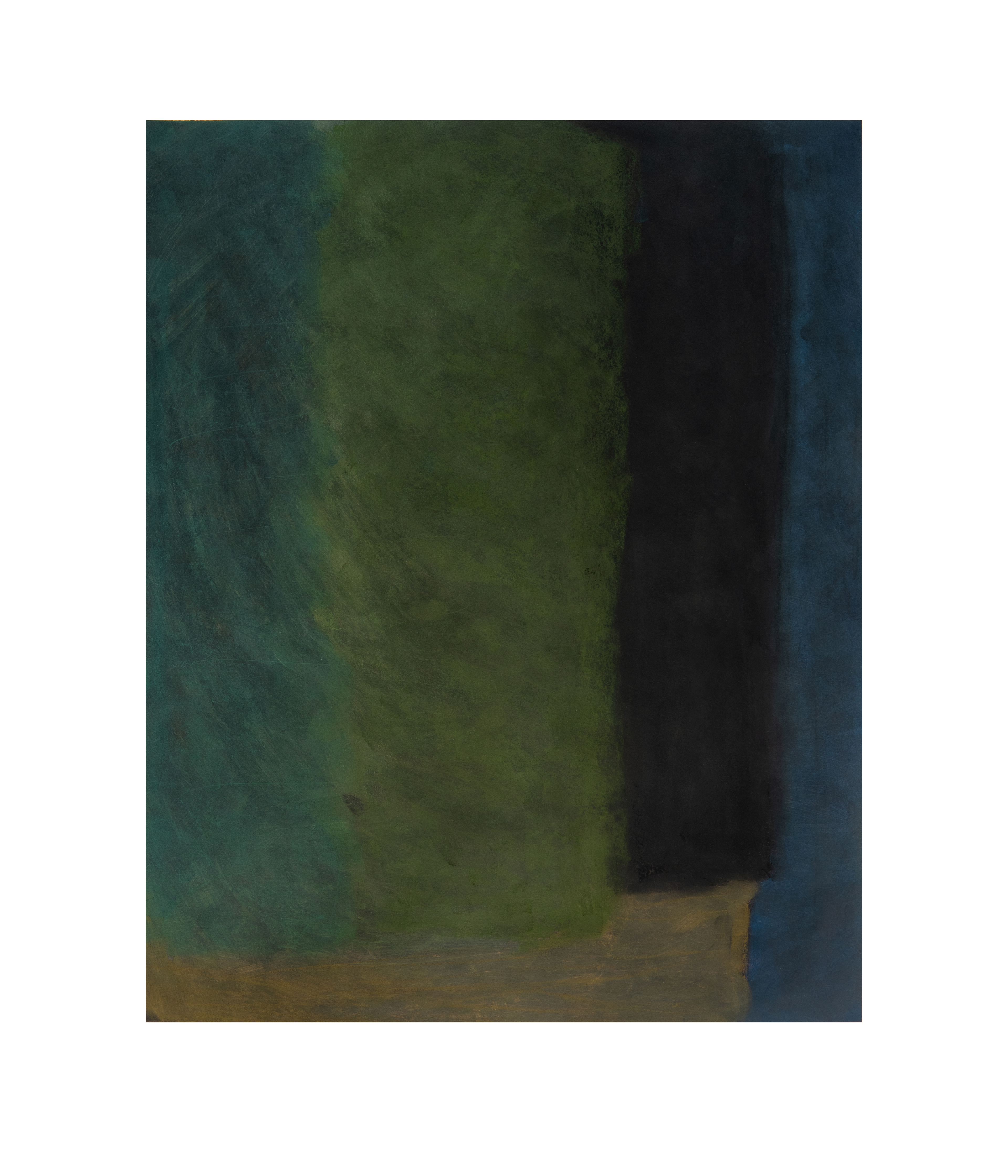 SOLD. Fading picture no.2. Acrylic and soft pastel on paper. 51x41 approx.