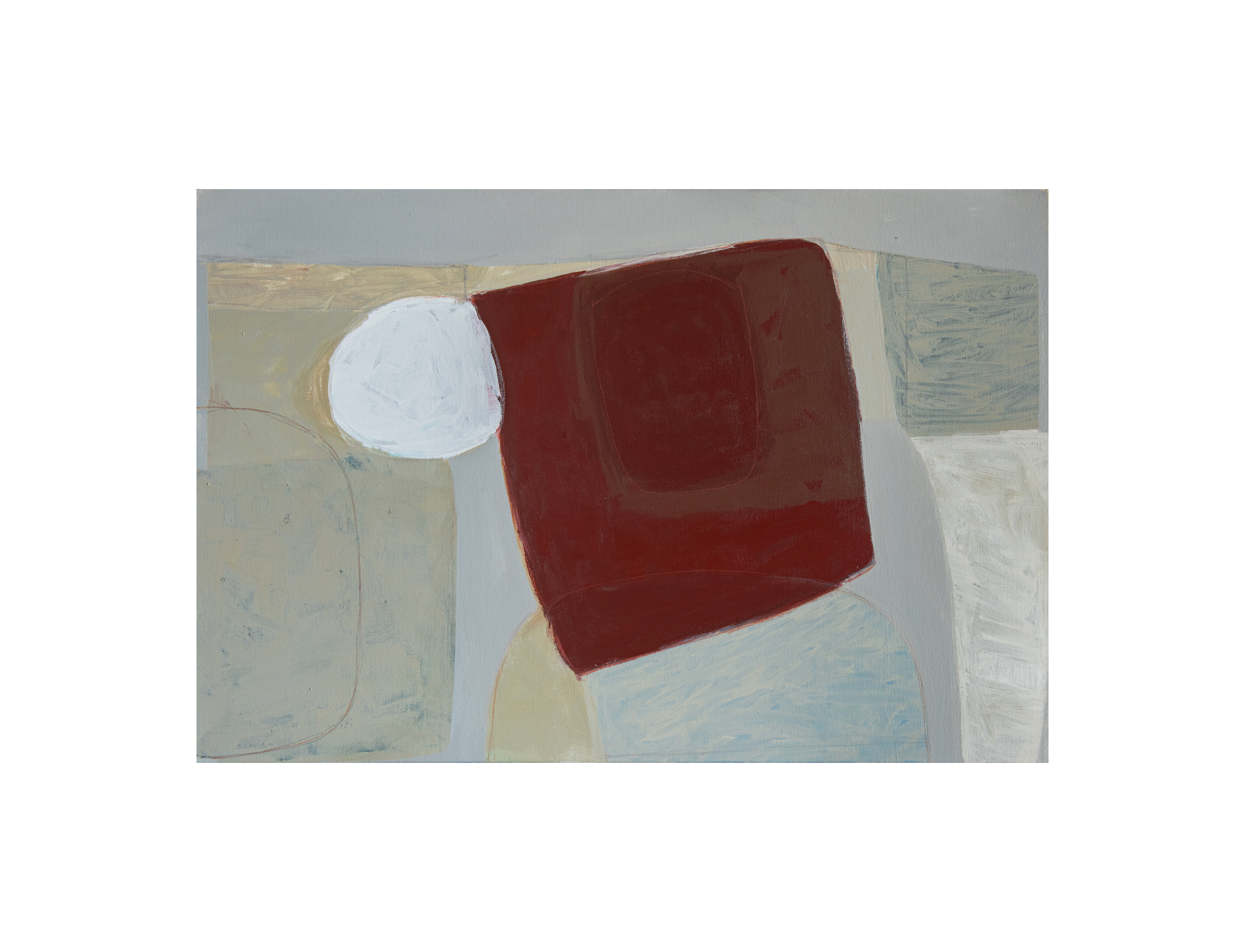 Untitled. Acrylic on cotton canvas. 90x60cm