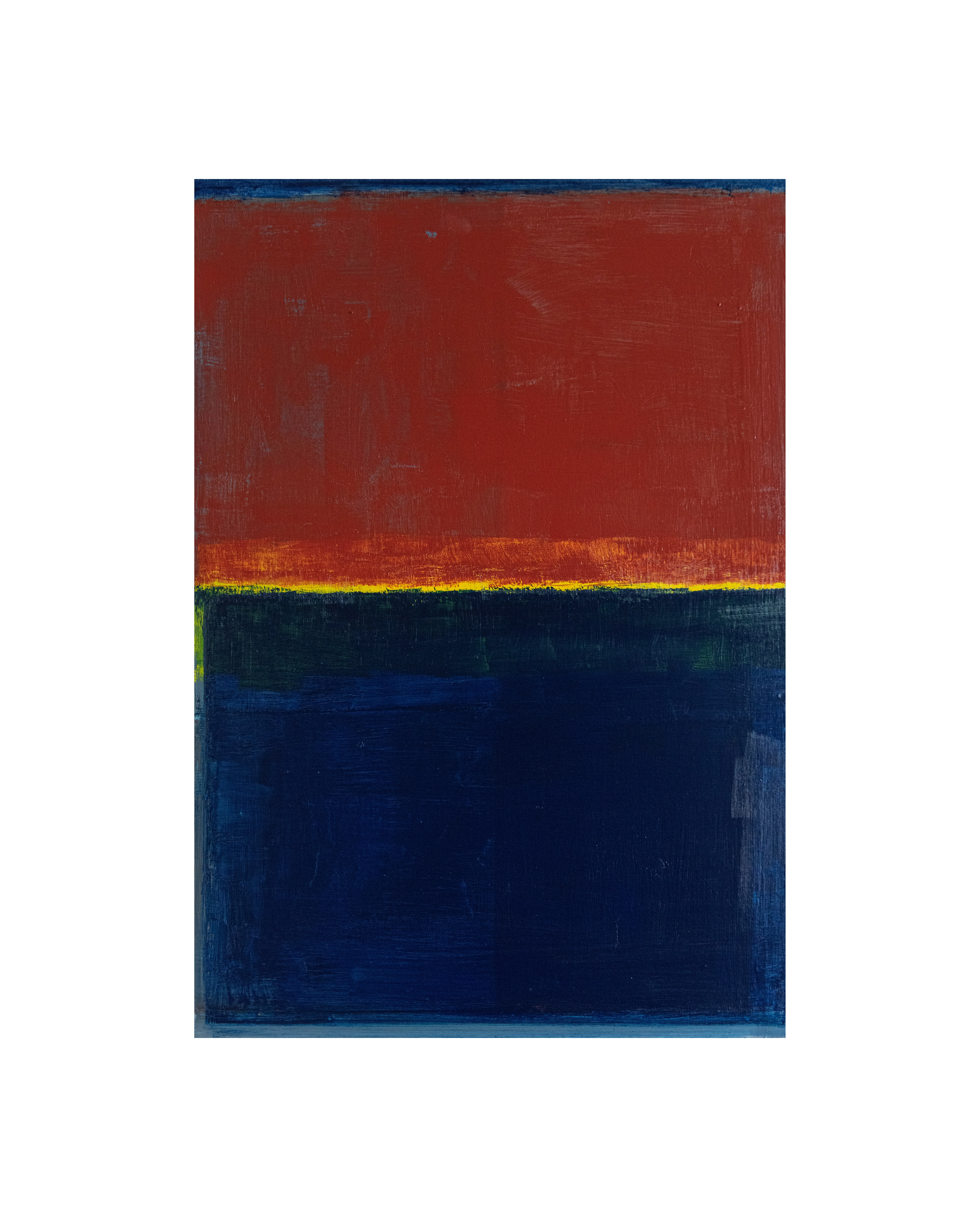 Untitled. Acrylic on board. 26x20"