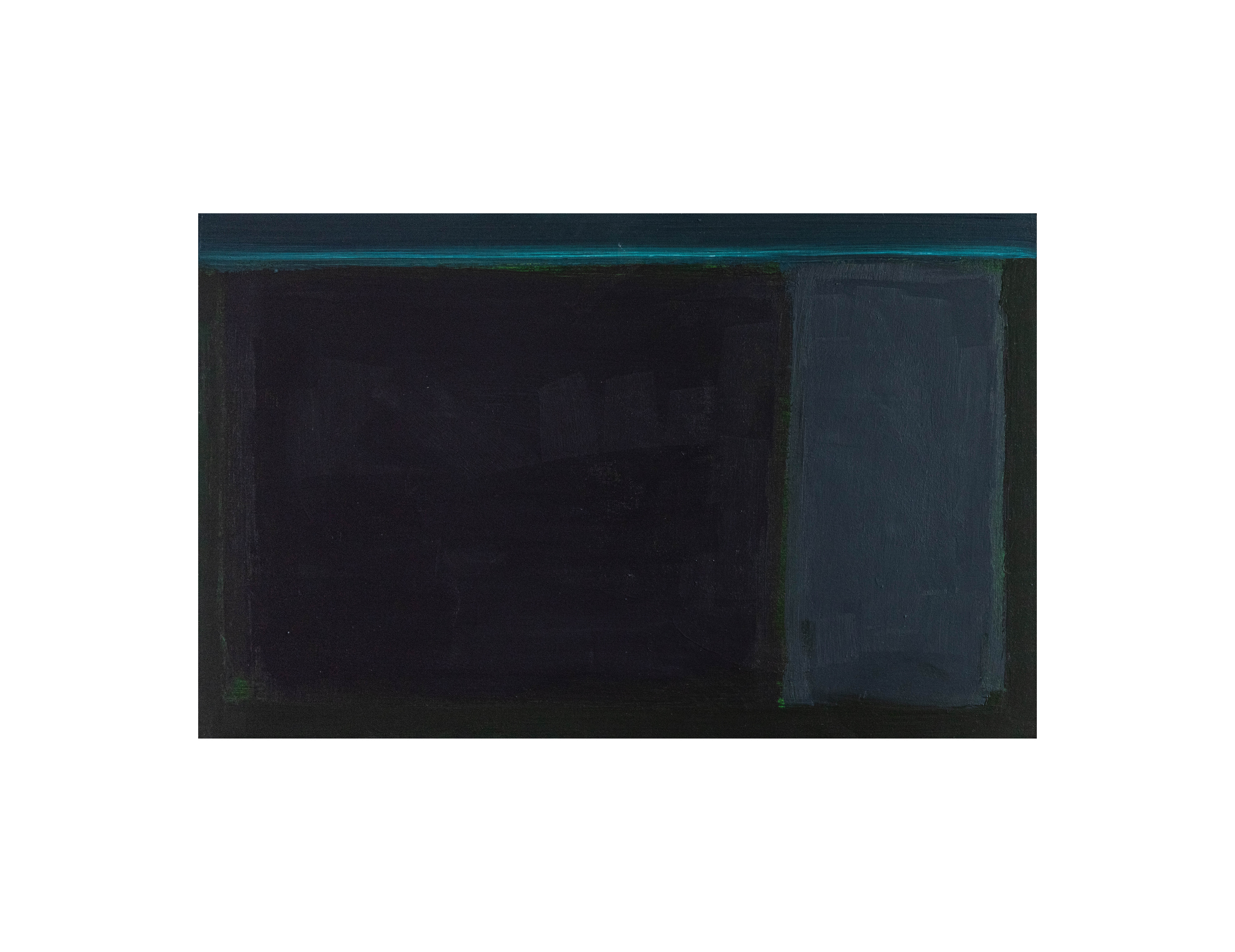 Untitled. Acrylic on board. 13x20"