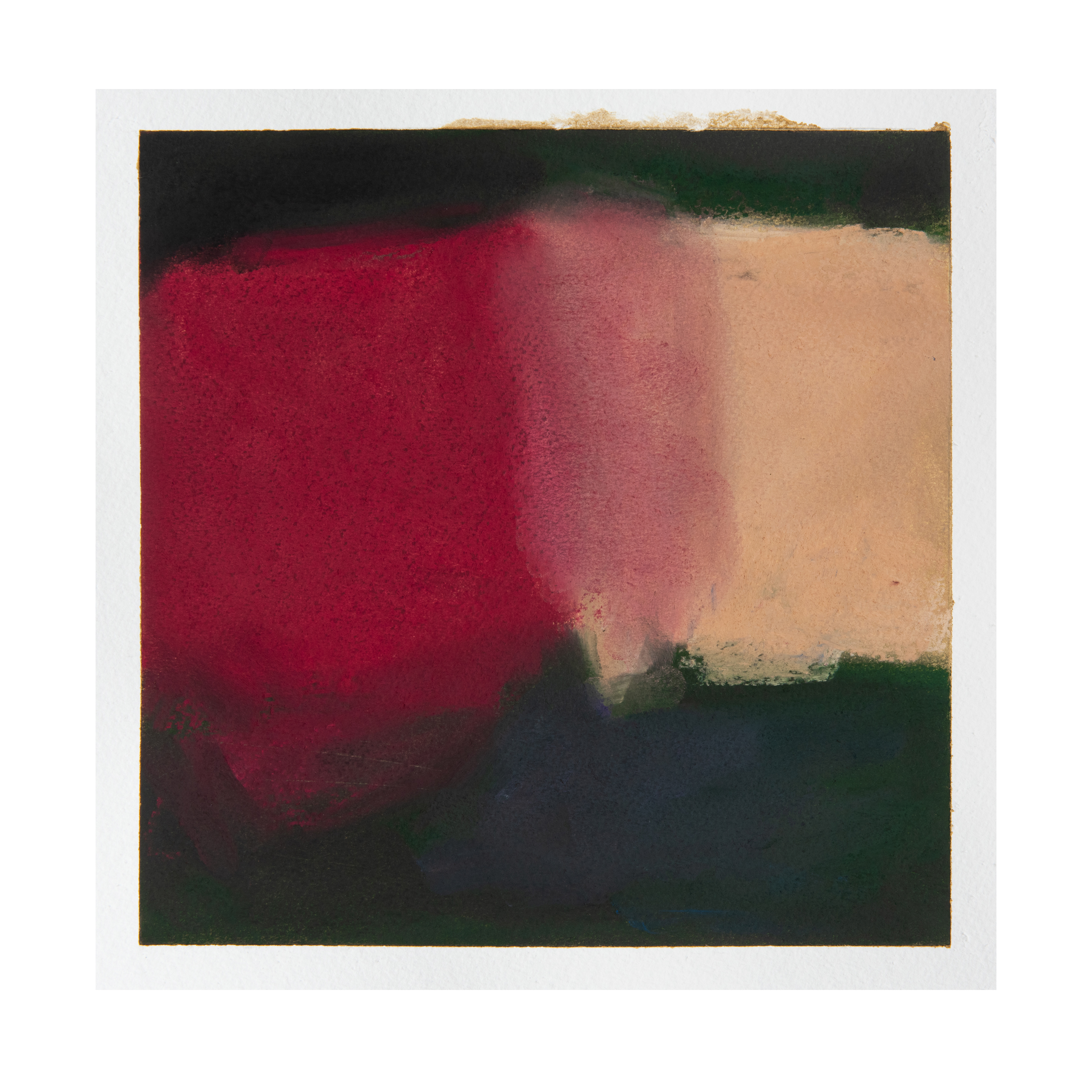 Untitled. Acrylic and soft pastel. 24x24cm