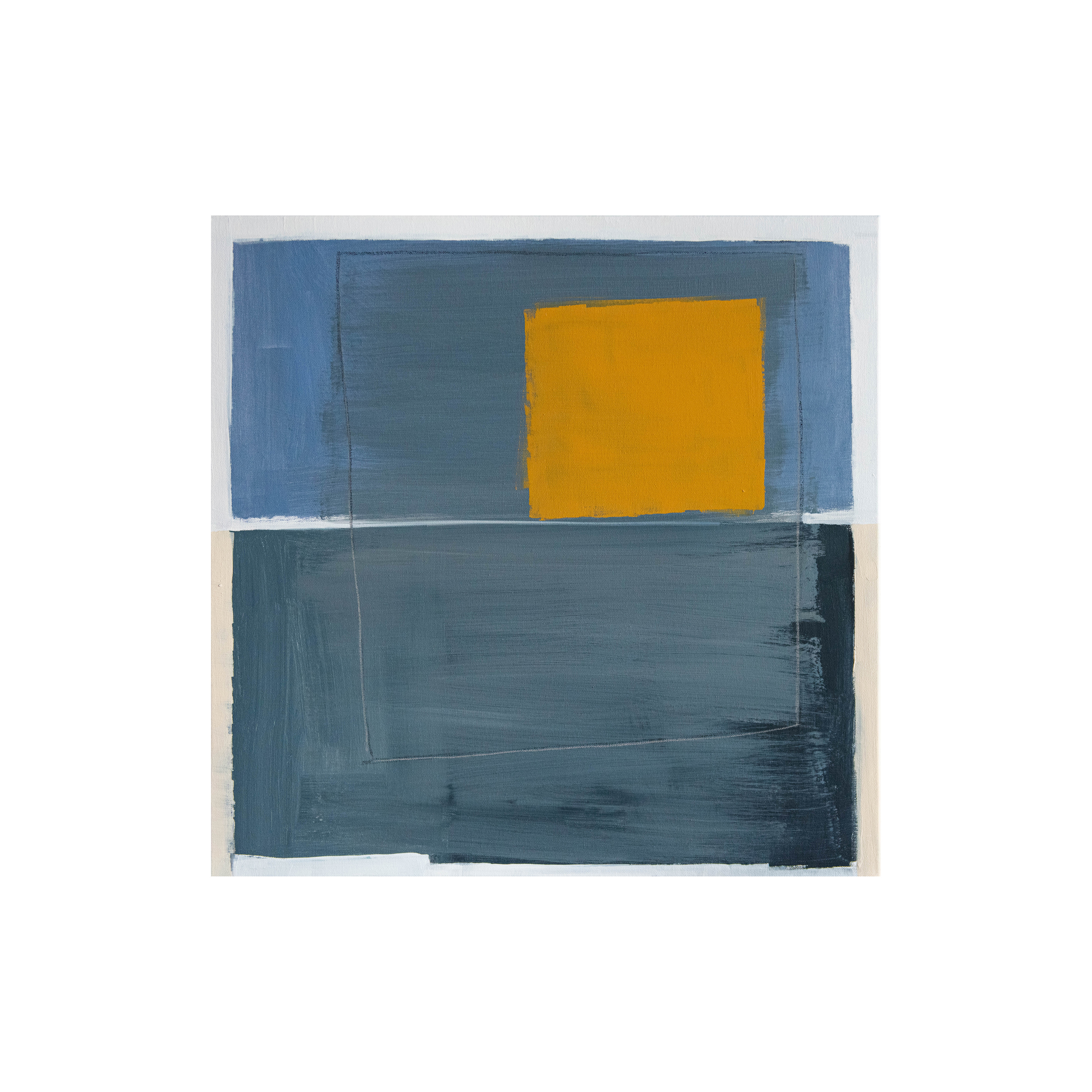 Untitled. Acrylic on canvas. 20x20"