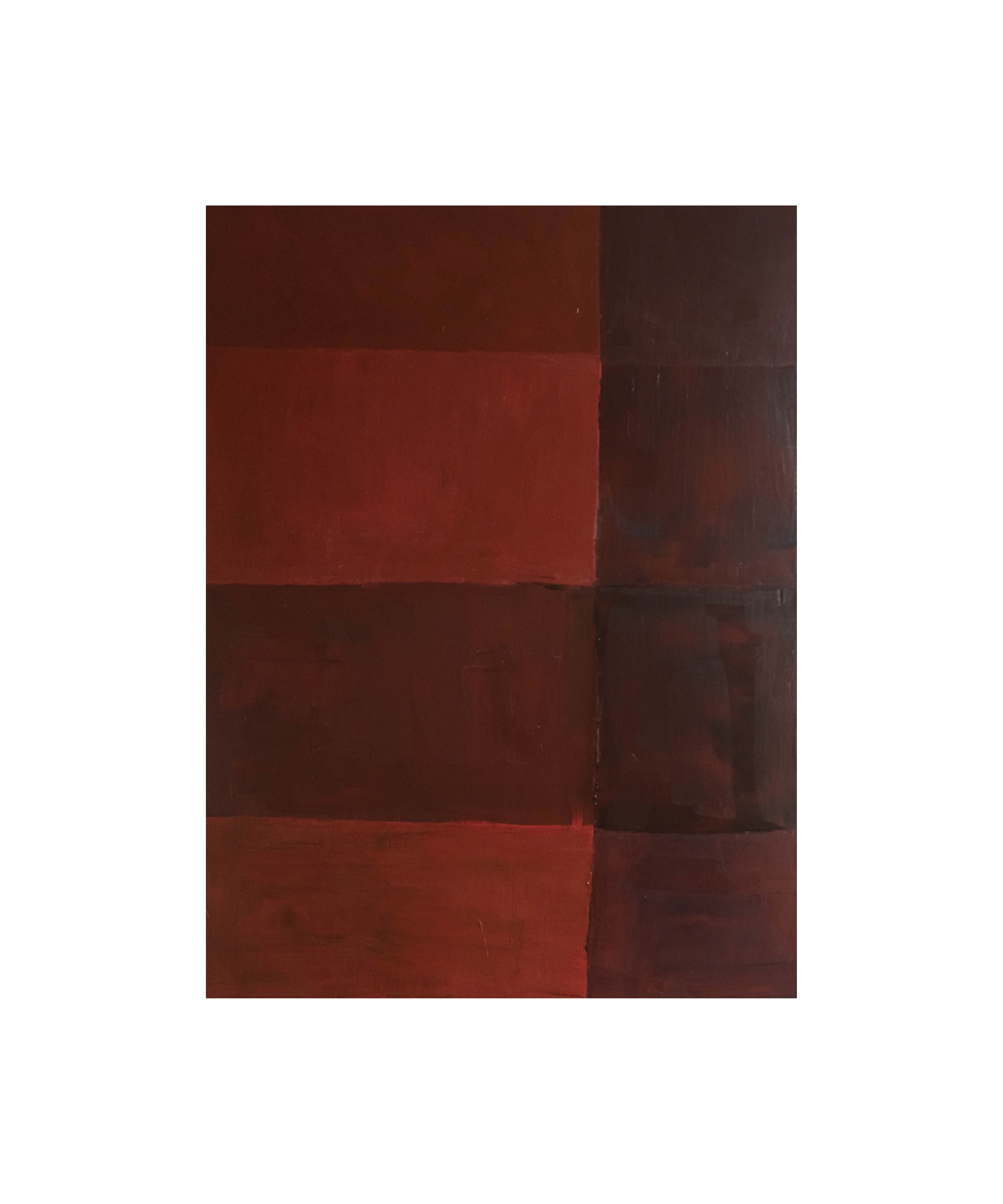 Untitled. Acrylic on stretched canvas. 40x30"