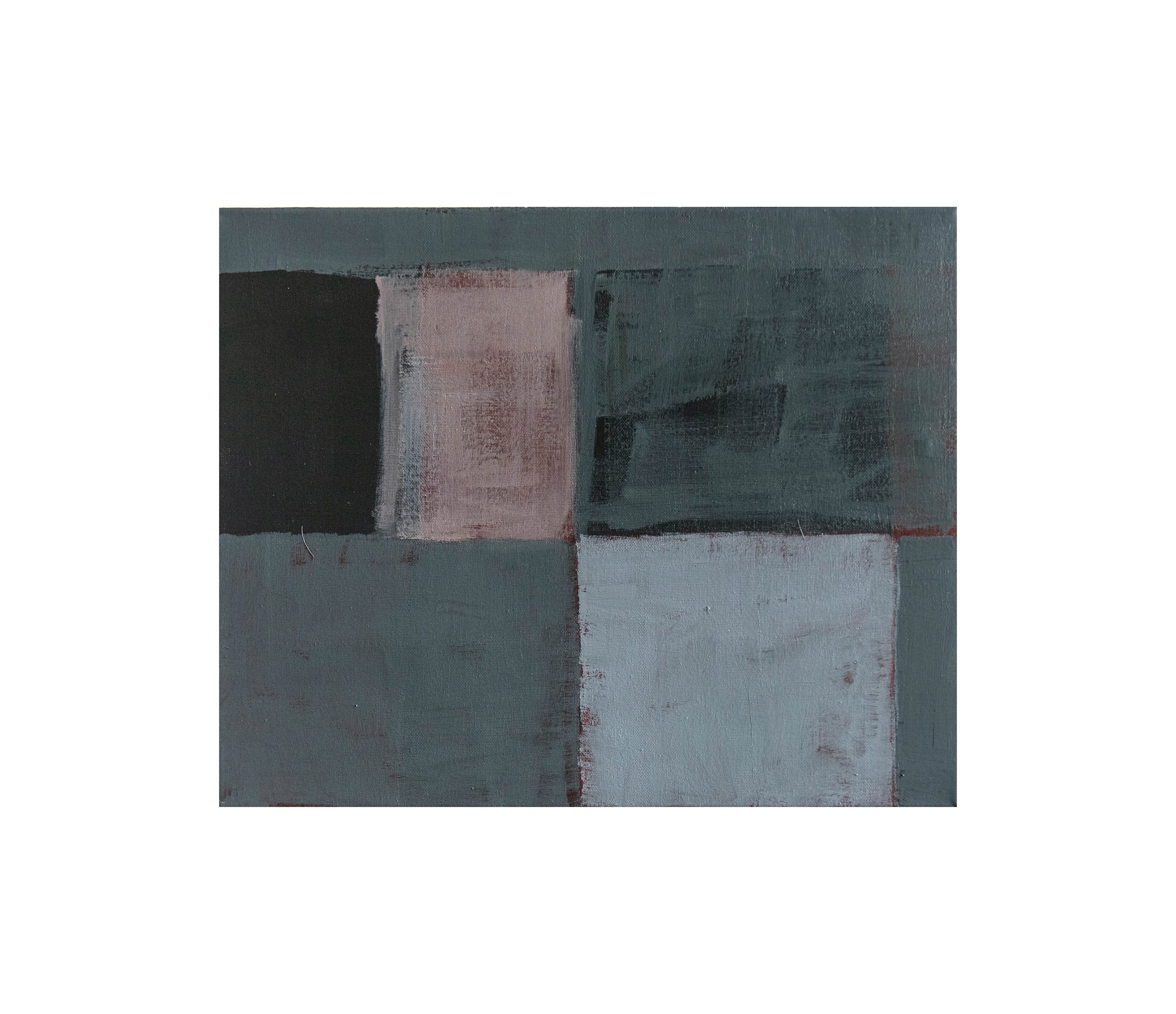 Untitled. Acrylic on canvas. 20x16"