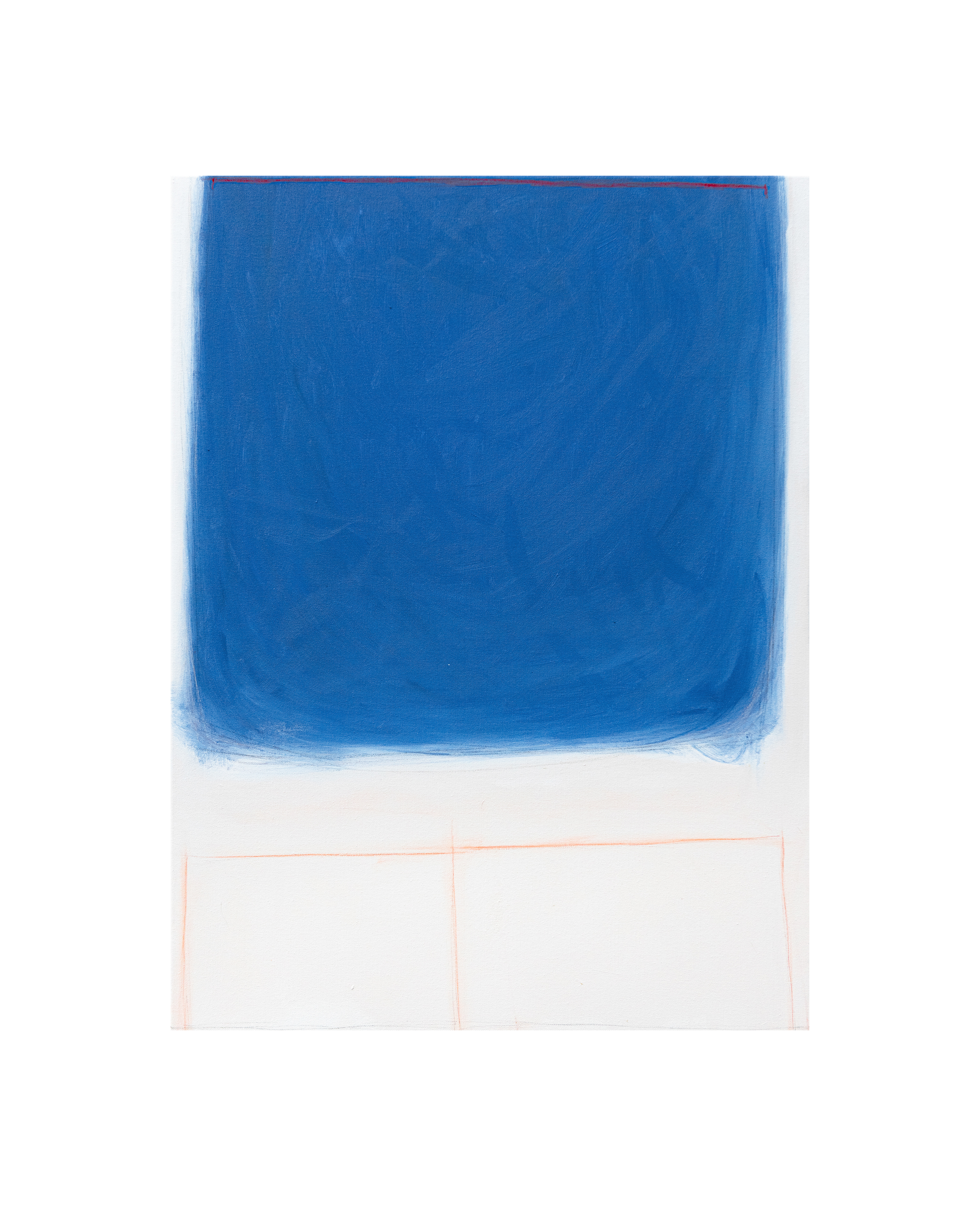 Untitled. Acrylic, conte on canvas. 80x60cm