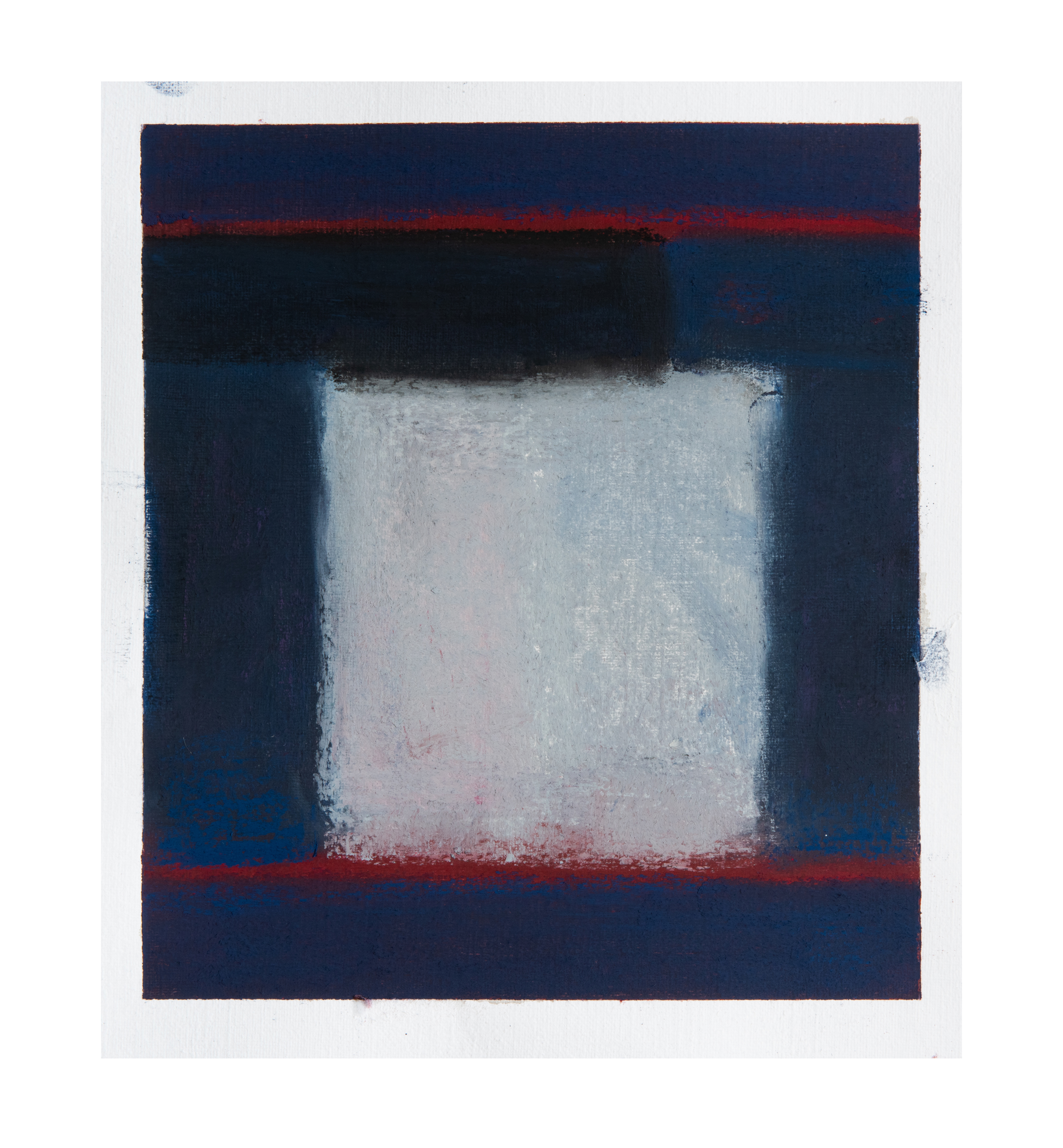 Untitled. Acrylic and soft pastel. 25x21cm