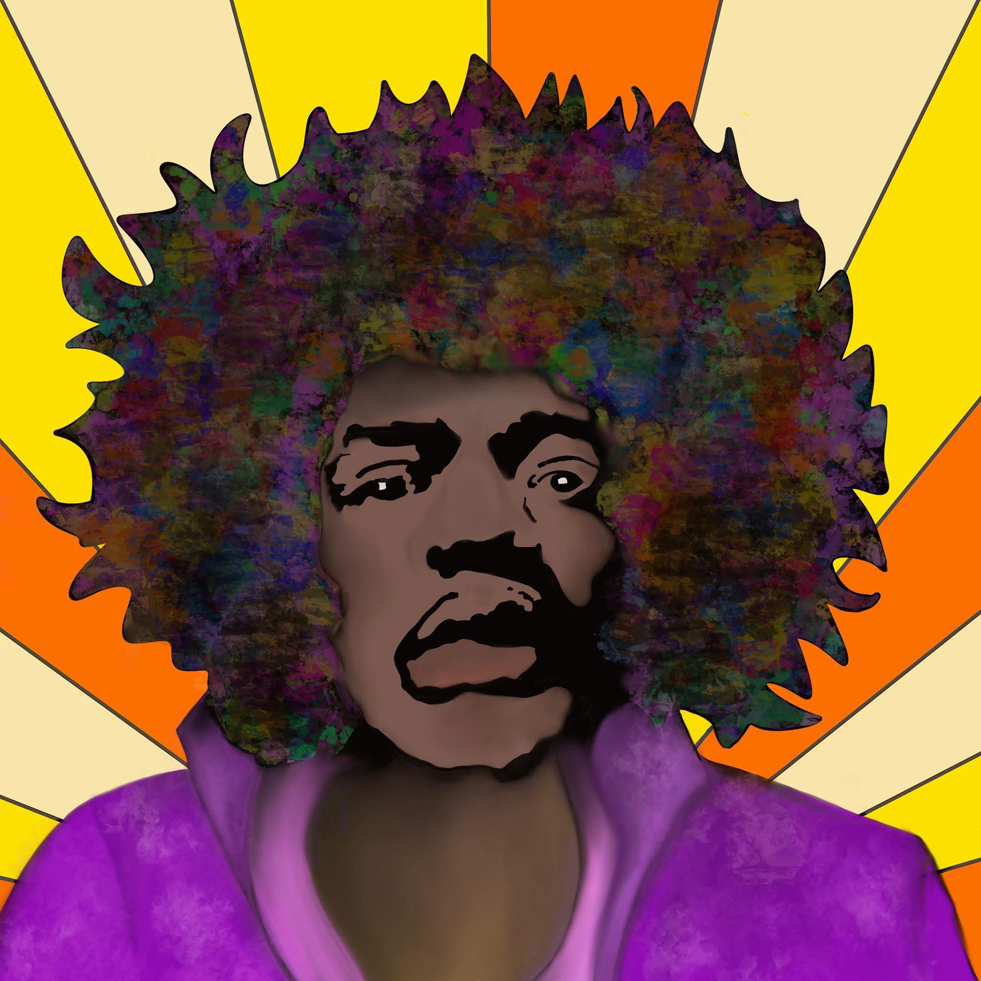 Jimmy Hendrix, Adobe Procreate
