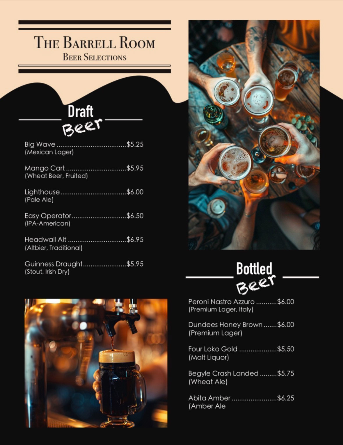 Menu Design