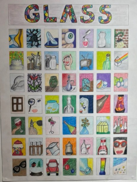 50 different ways to draw glass 