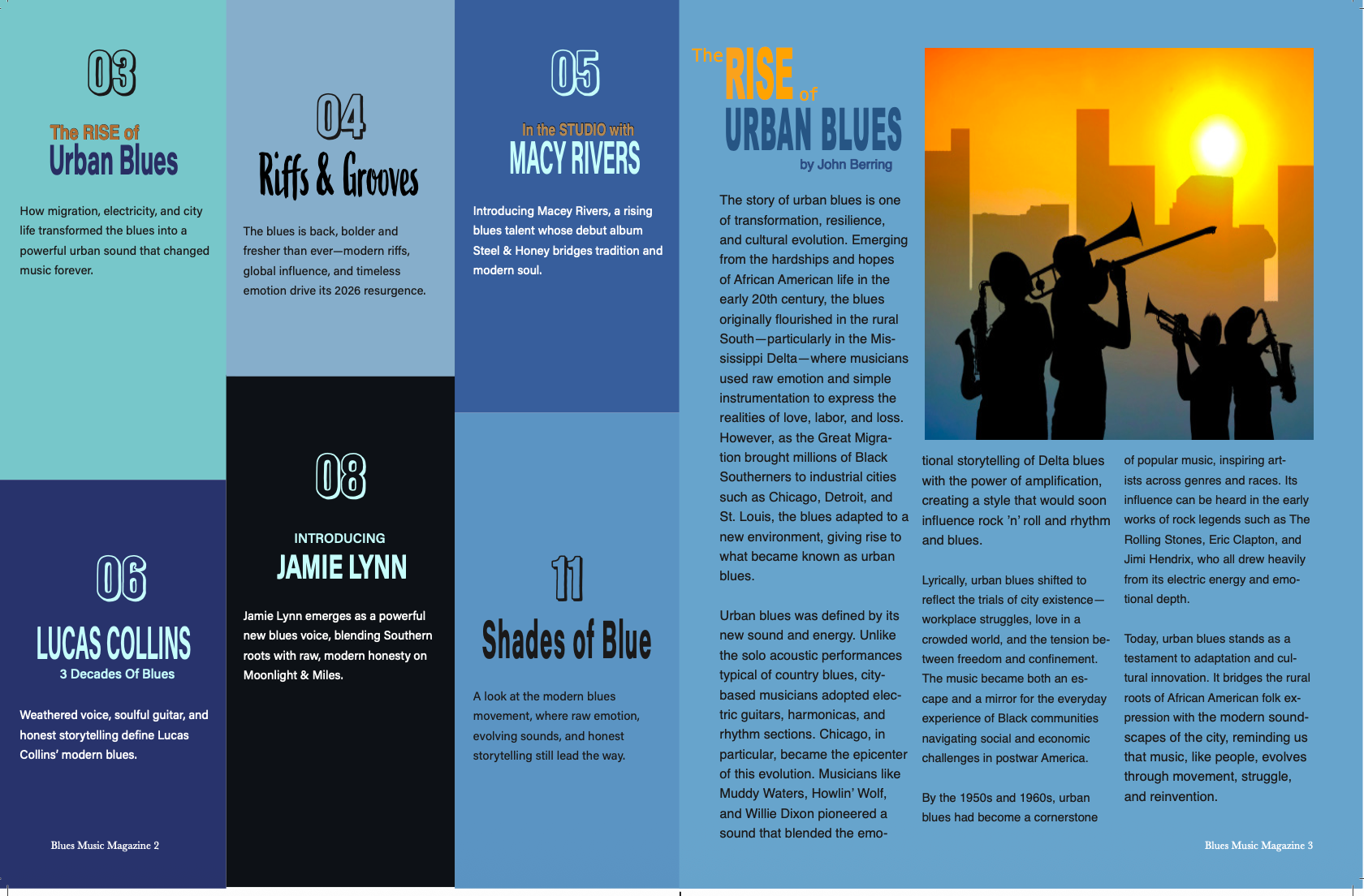 Table of Contents/Pg 1