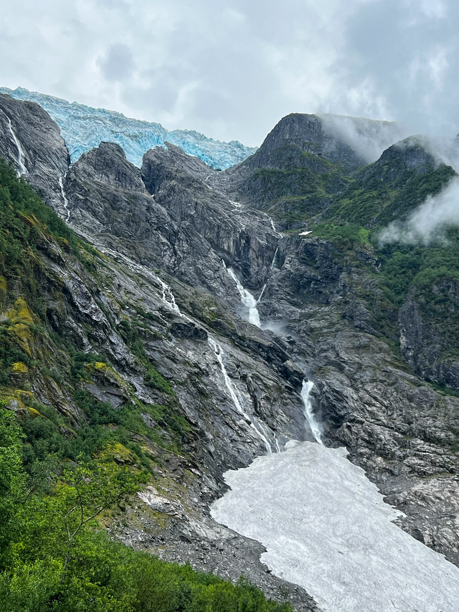 Glacier from afar